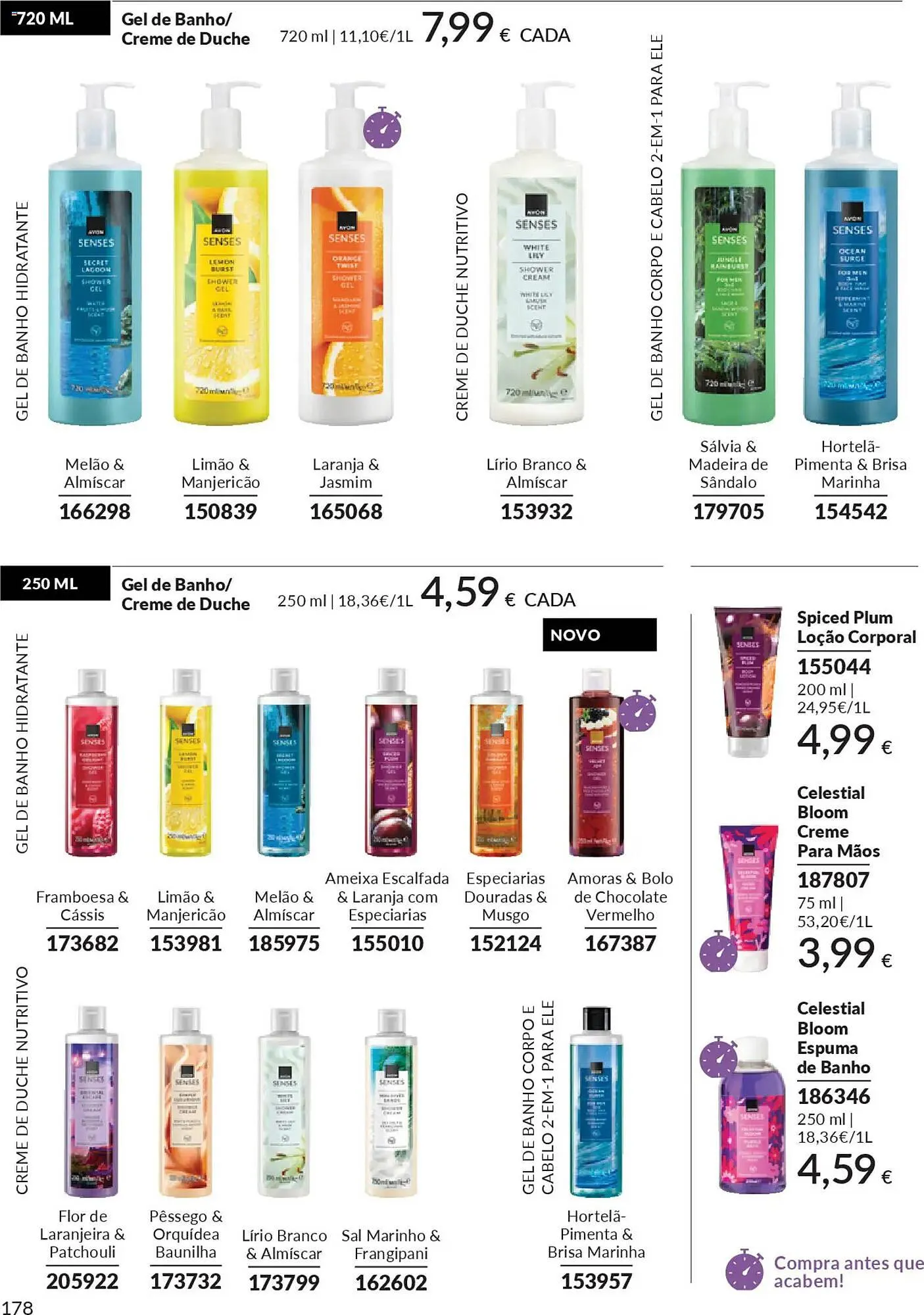 Folheto Catálogo Avon de 1 de janeiro até 1 de fevereiro 2026 - Pagina 178