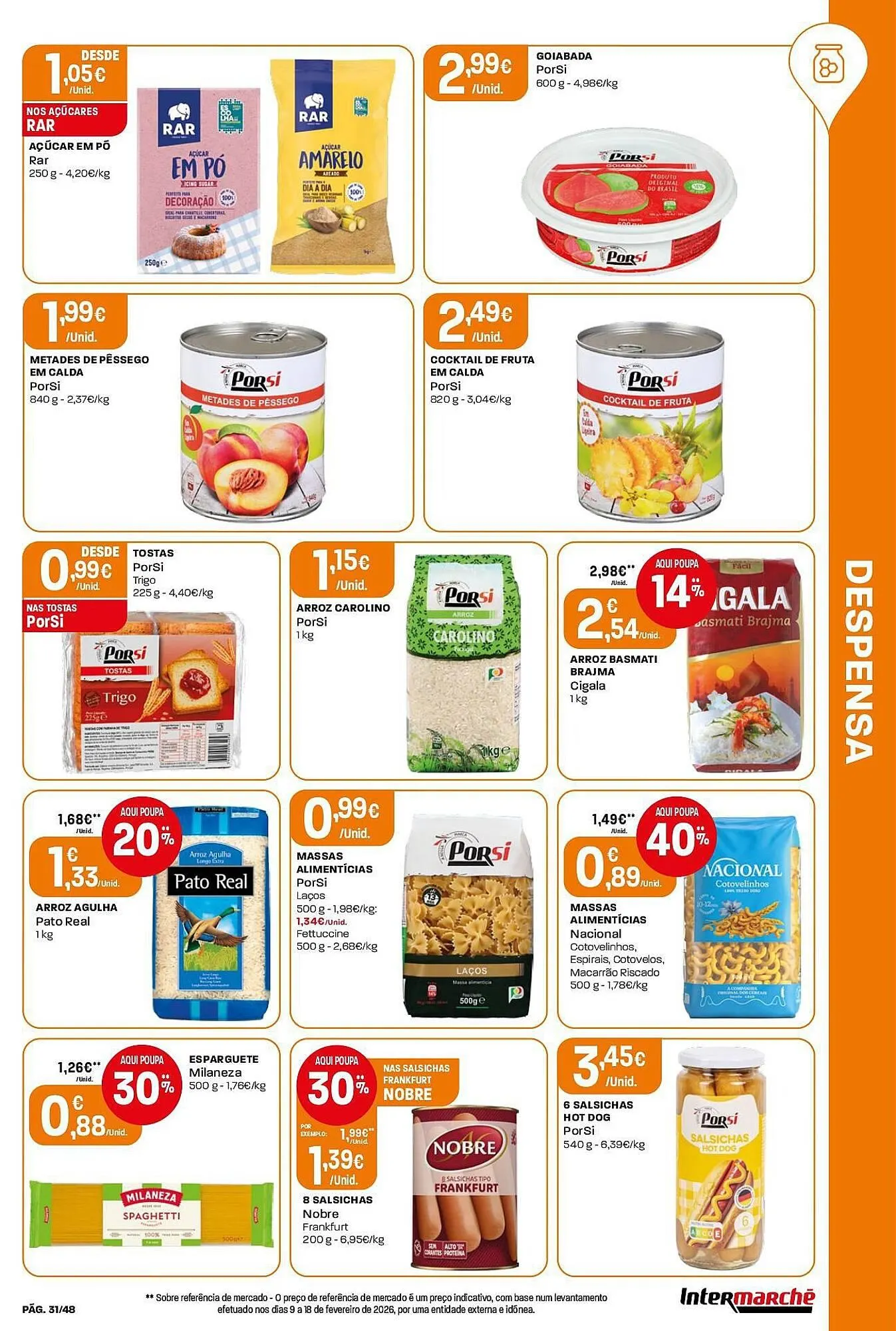 Folheto Folheto Intermarché de 26 de março até 5 de abril 2026 - Pagina 31
