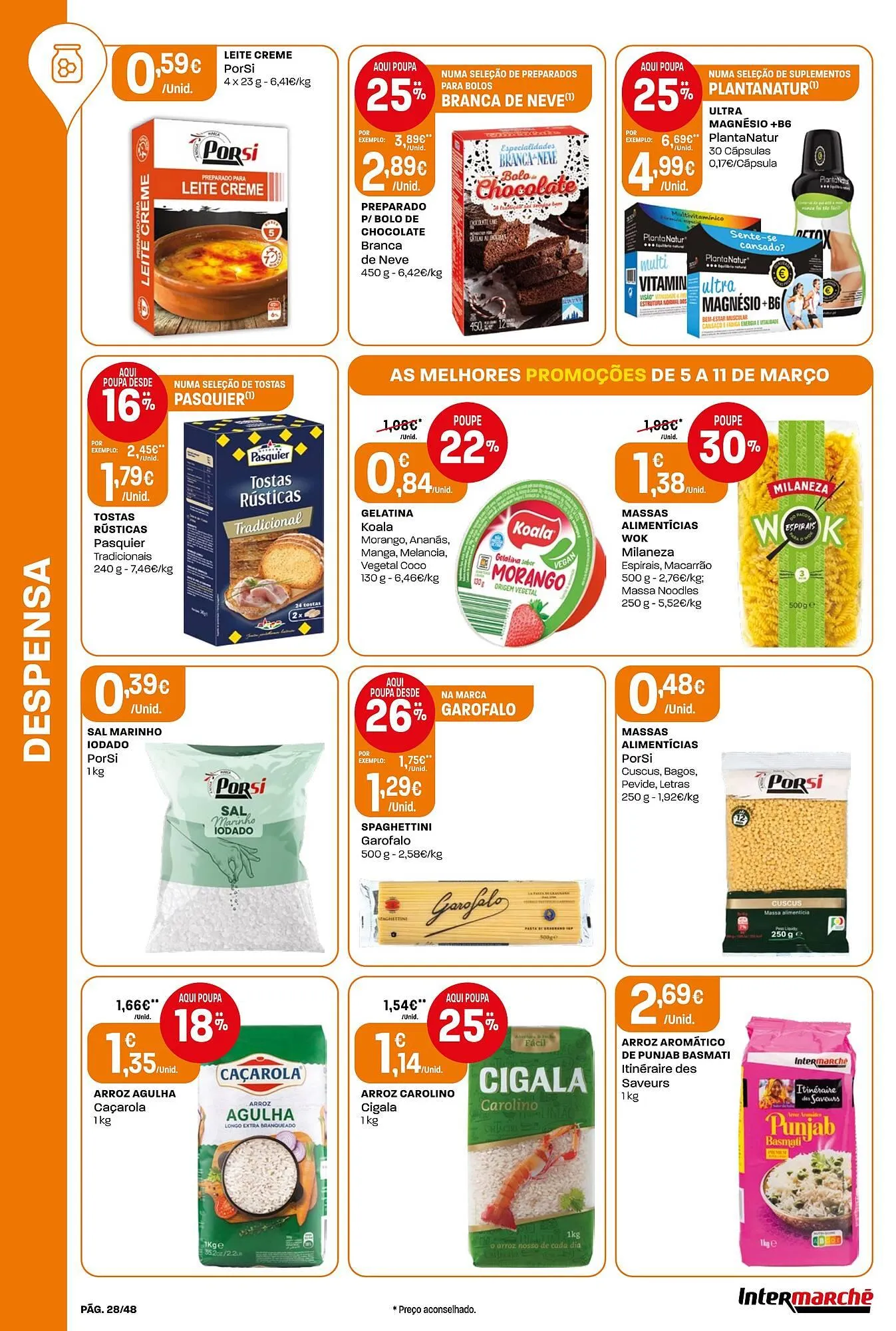 Folheto Folheto Intermarché de 5 de março até 11 de março 2026 - Pagina 28