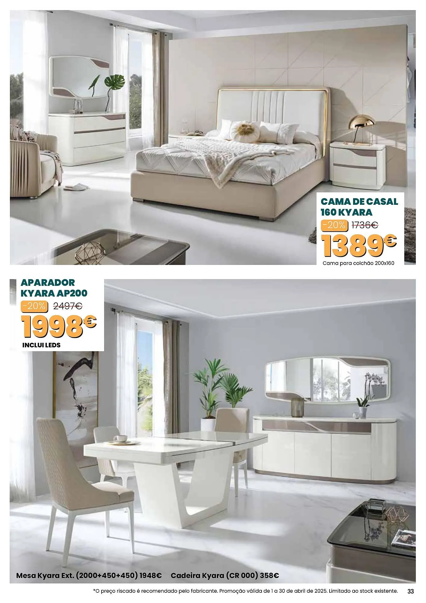 Folheto Folheto Hiper Centro do Móvel de 1 de abril até 30 de abril 2025 - Pagina 33