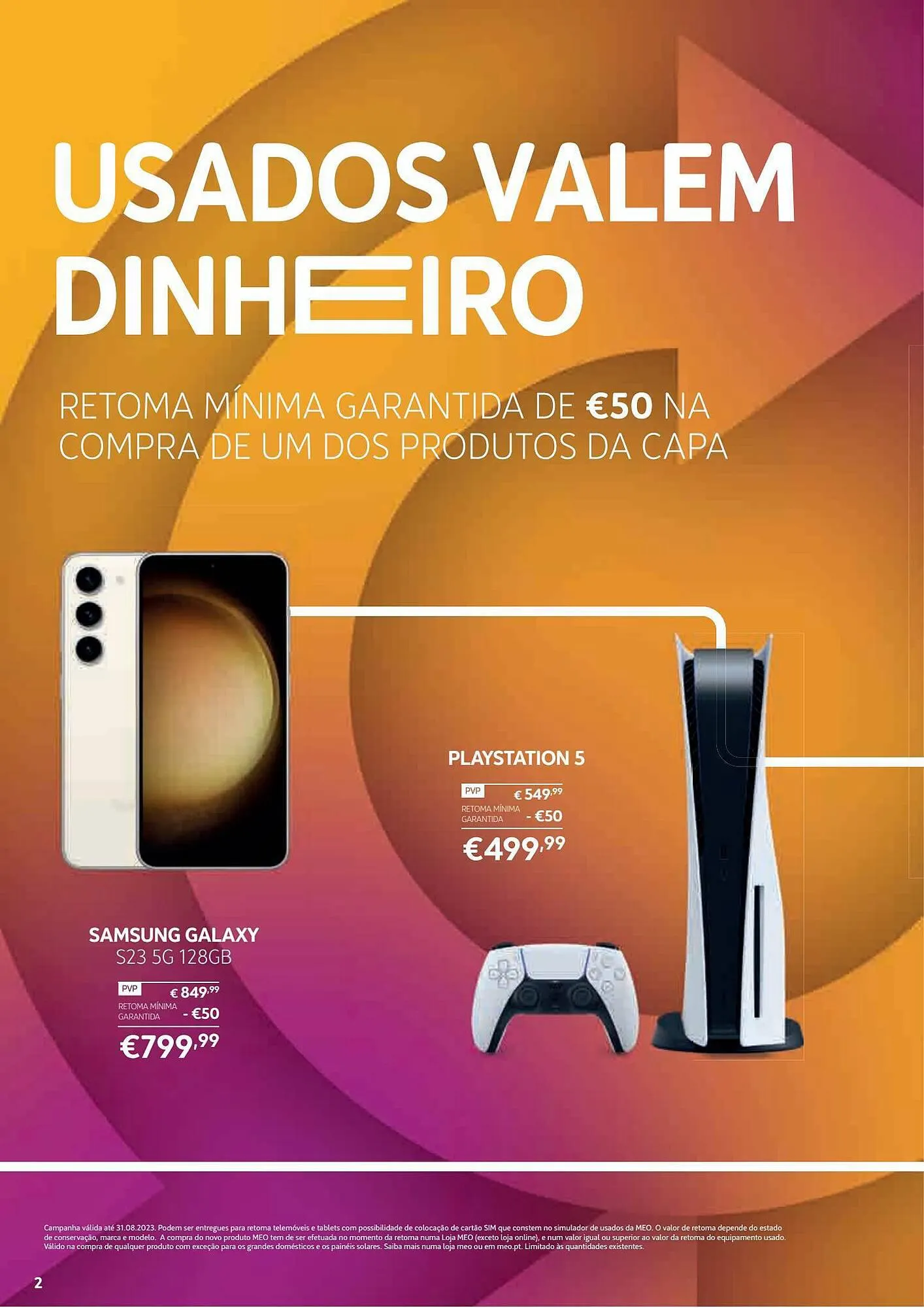 Folheto Folheto MEO de 2 de agosto até 31 de agosto 2023 - Pagina 2