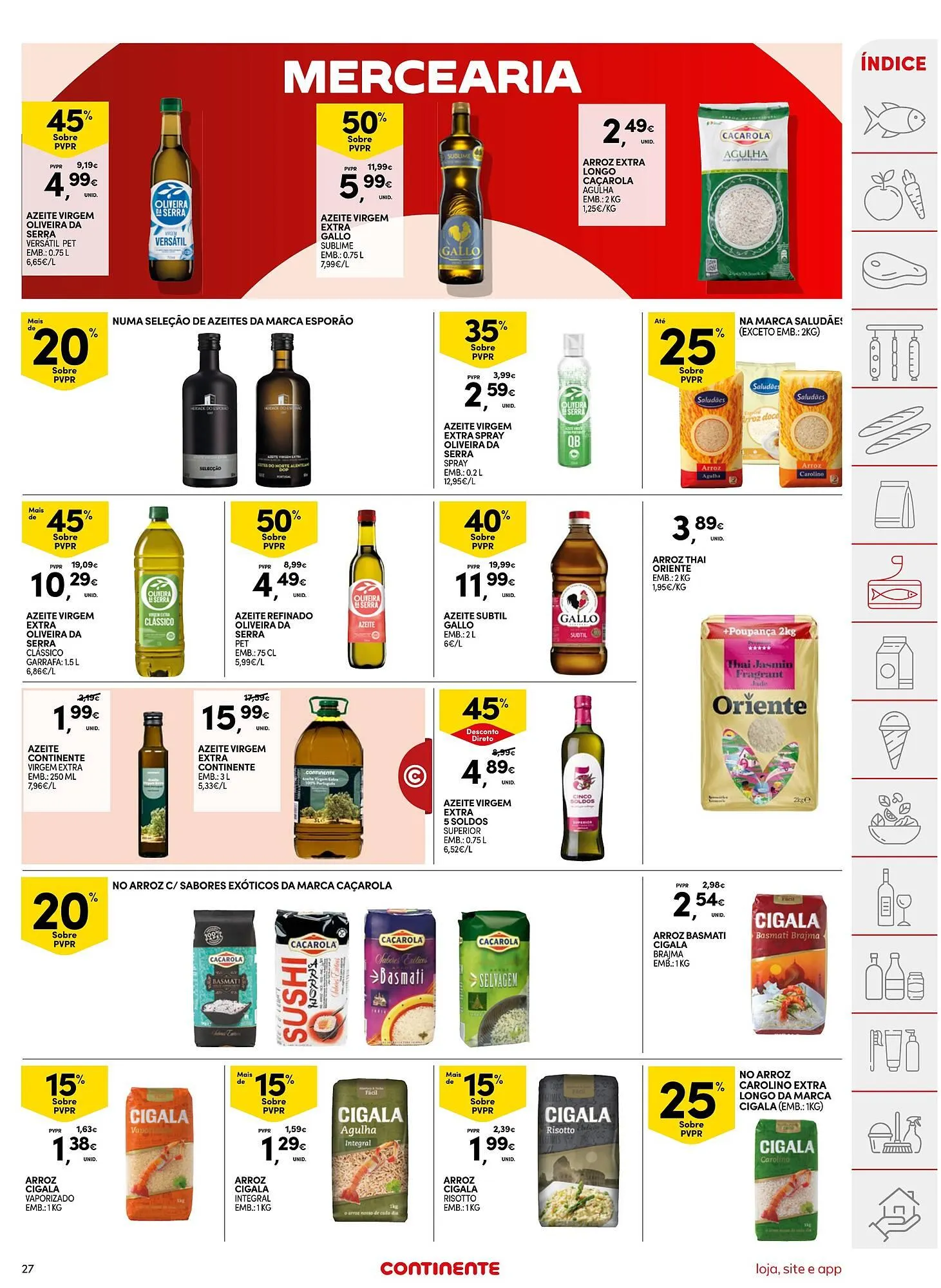 Folheto Folheto Continente de 10 de março até 16 de março 2026 - Pagina 27