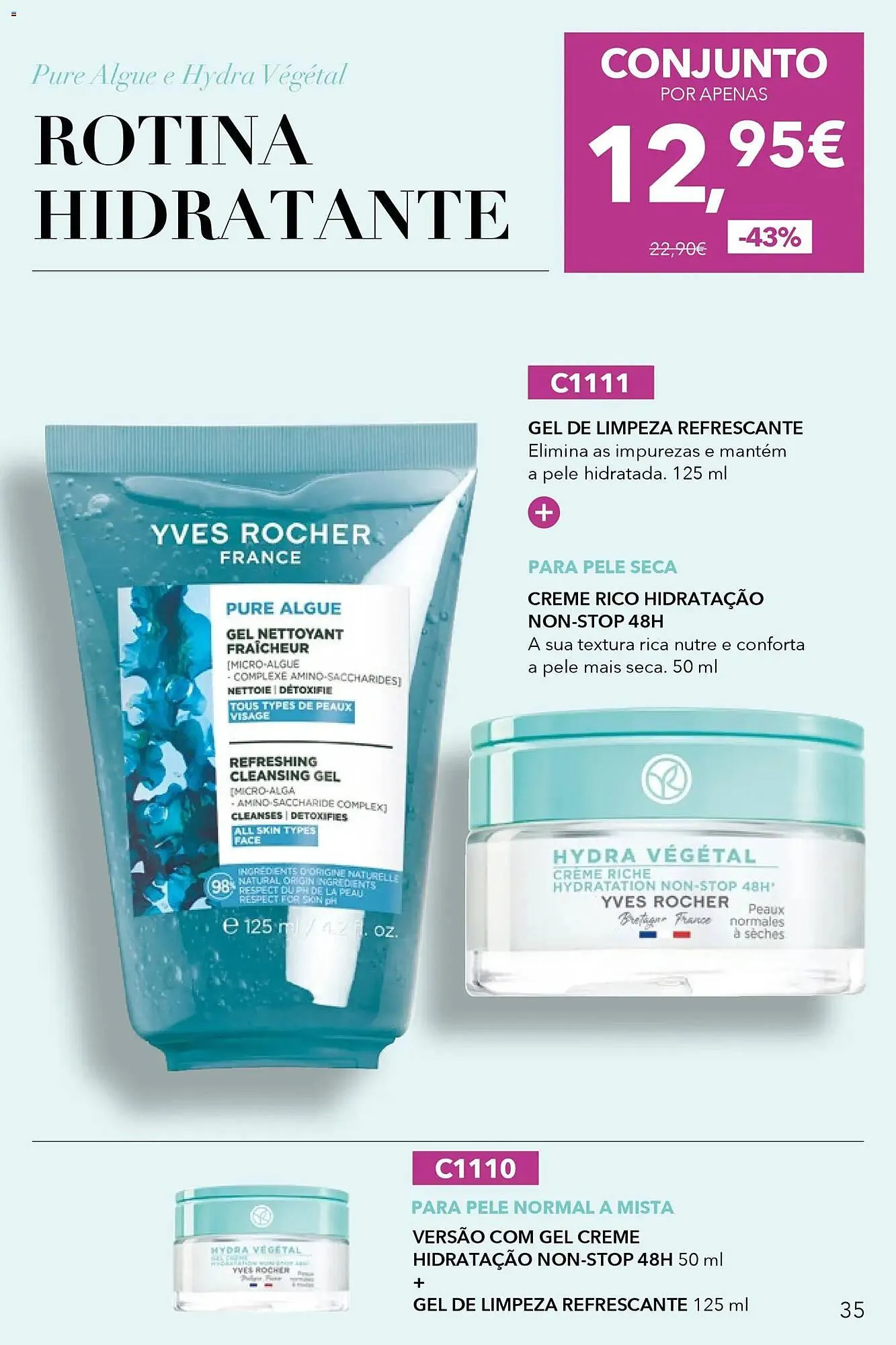 Folheto Catálogo Yves Rocher de 31 de março até 17 de abril 2026 - Pagina 35