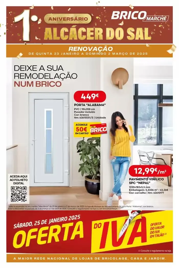 Folheto F#2 Catálogo Renovação 12p Alcácer do Sal de 23 de janeiro até 2 de março 2025 - Pagina 1