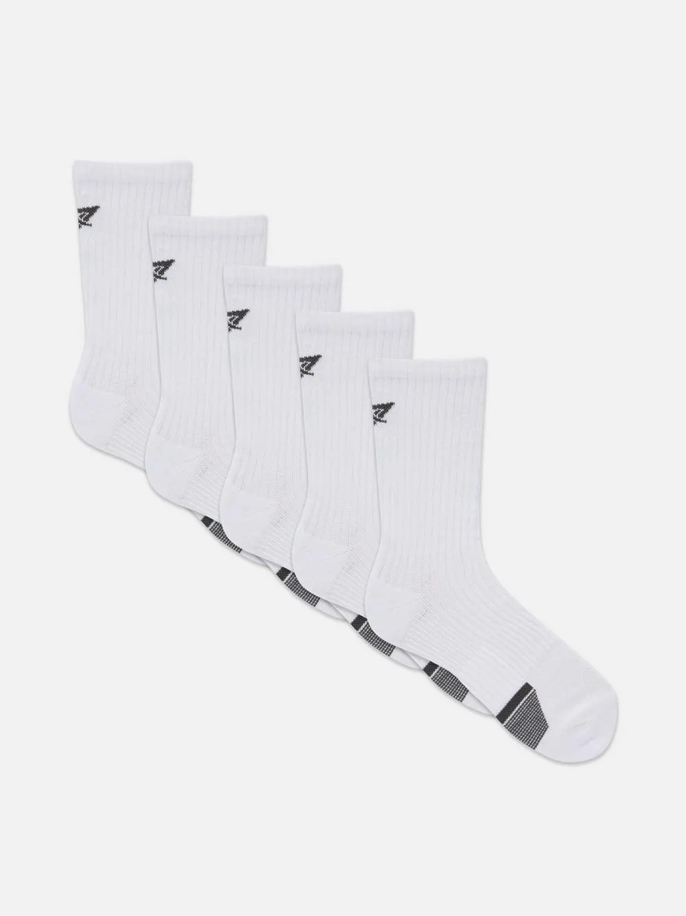 5pk Ribbed Performance Socks
