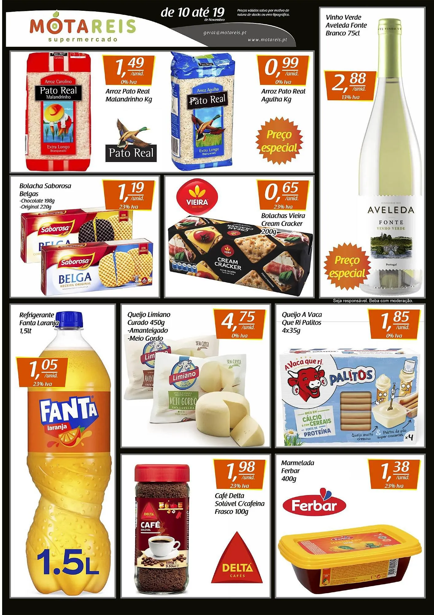 Folheto Folheto Mota Reis de 10 de novembro até 19 de novembro 2023 - Pagina 1