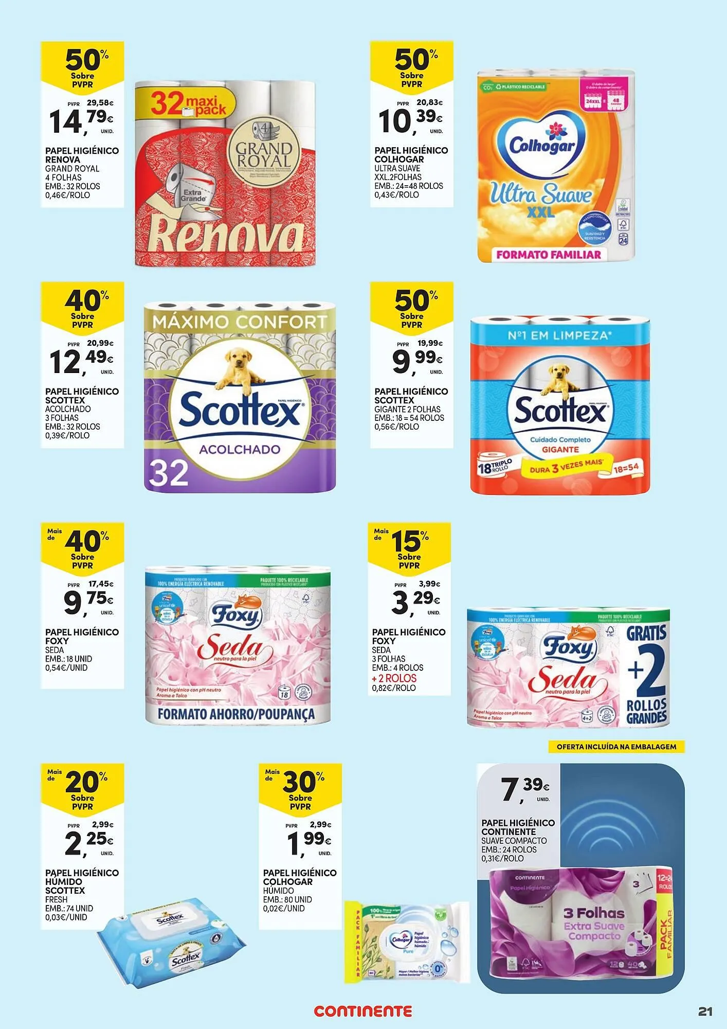 Folheto Folheto Continente de 2 de janeiro até 18 de janeiro 2026 - Pagina 21