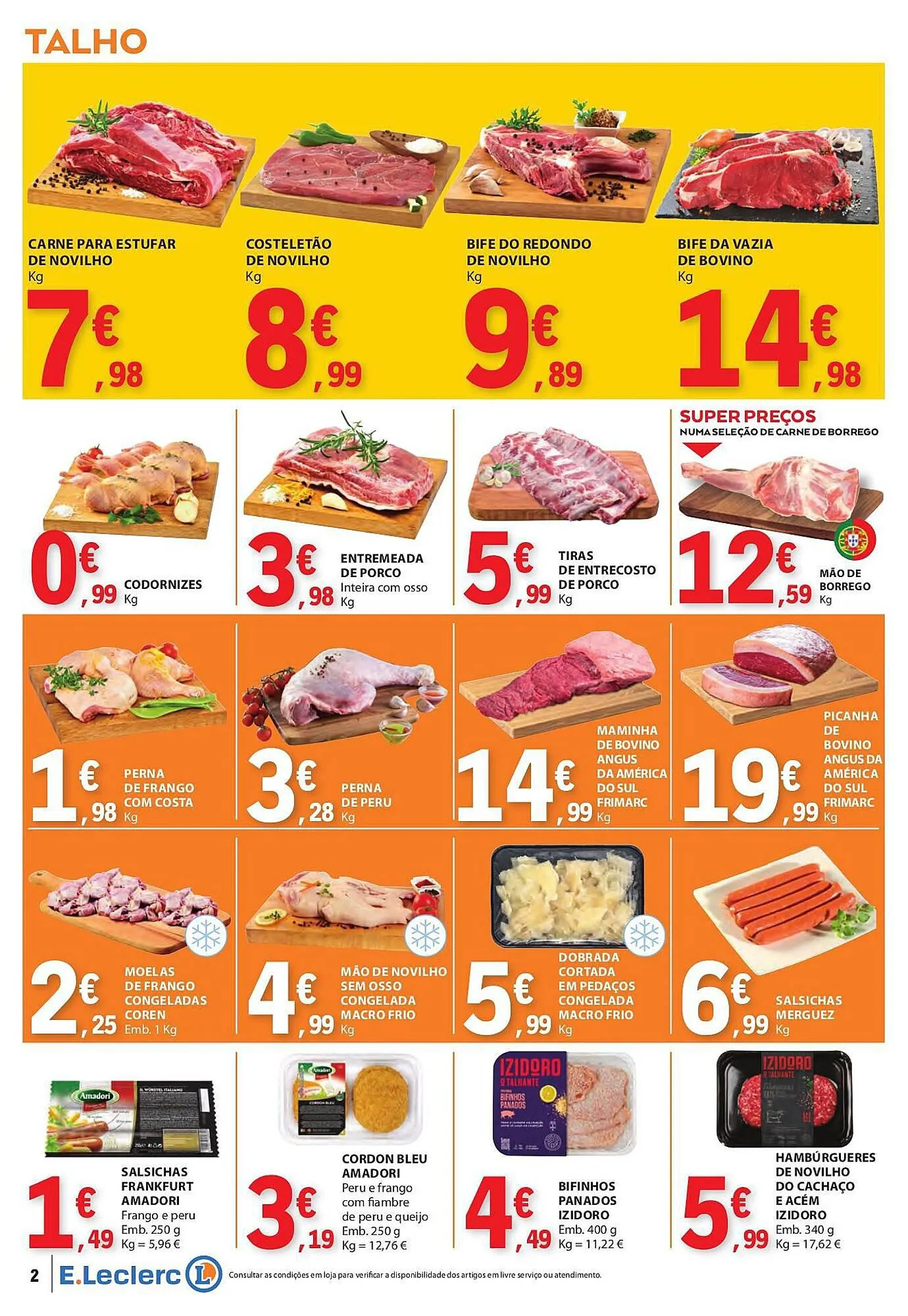 Folheto Folheto E.Leclerc de 29 de fevereiro até 6 de março 2024 - Pagina 2