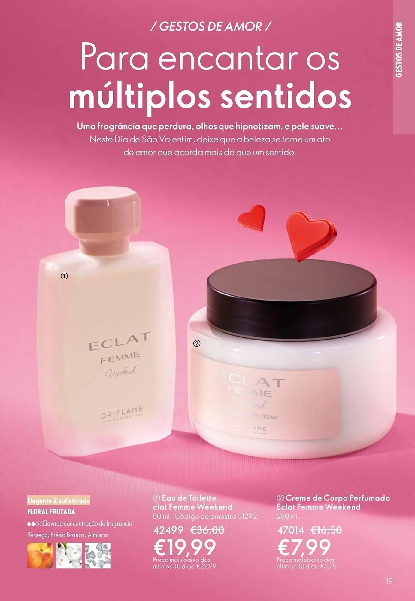 Folheto Catálogo Oriflame de 21 de janeiro até 10 de fevereiro 2026 - Pagina 19