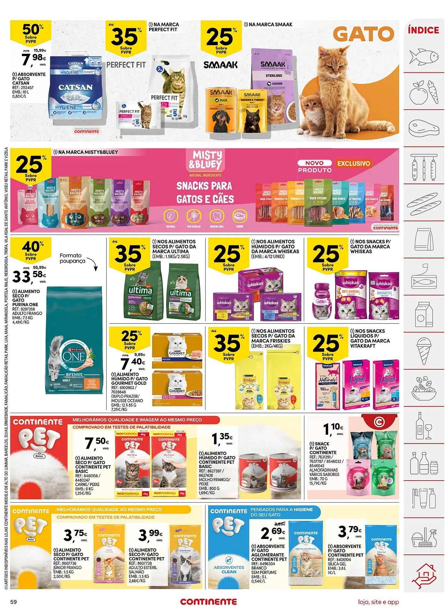 Folheto Folheto Continente de 10 de março até 16 de março 2026 - Pagina 59