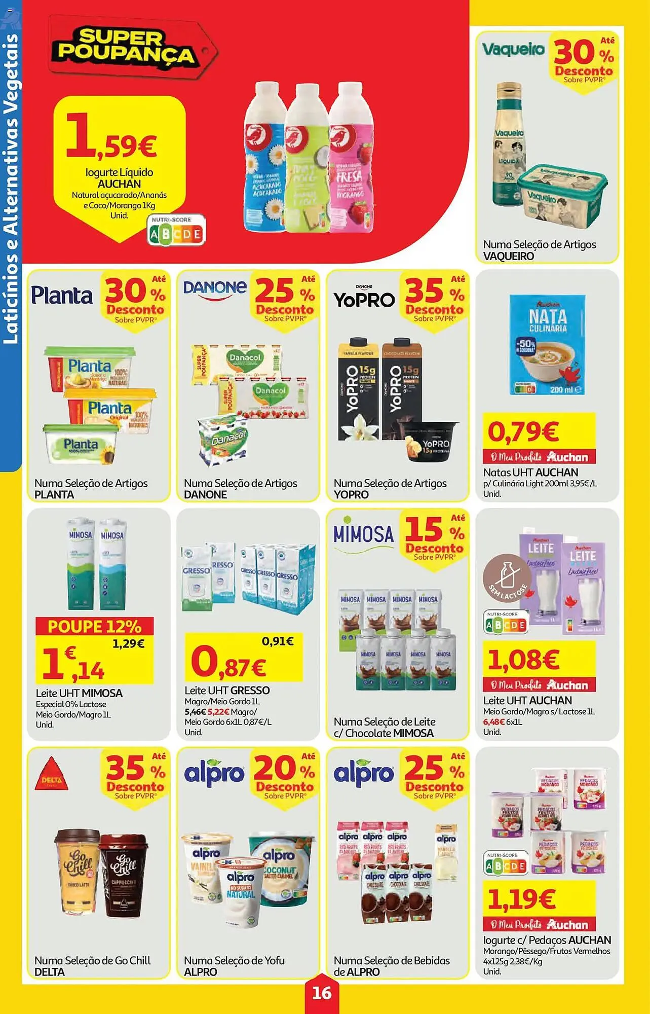 Folheto Folheto Auchan de 9 de abril até 16 de abril 2026 - Pagina 16