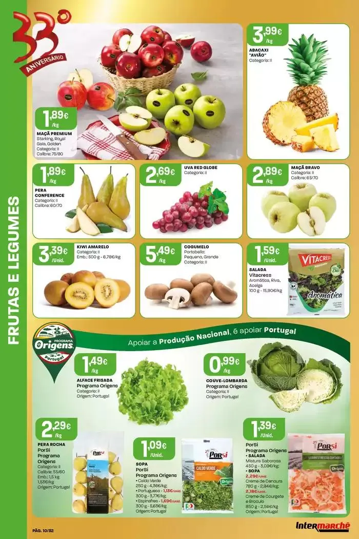 Folheto 33º ANIVERSÁRIO de 31 de outubro até 6 de novembro 2024 - Pagina 10