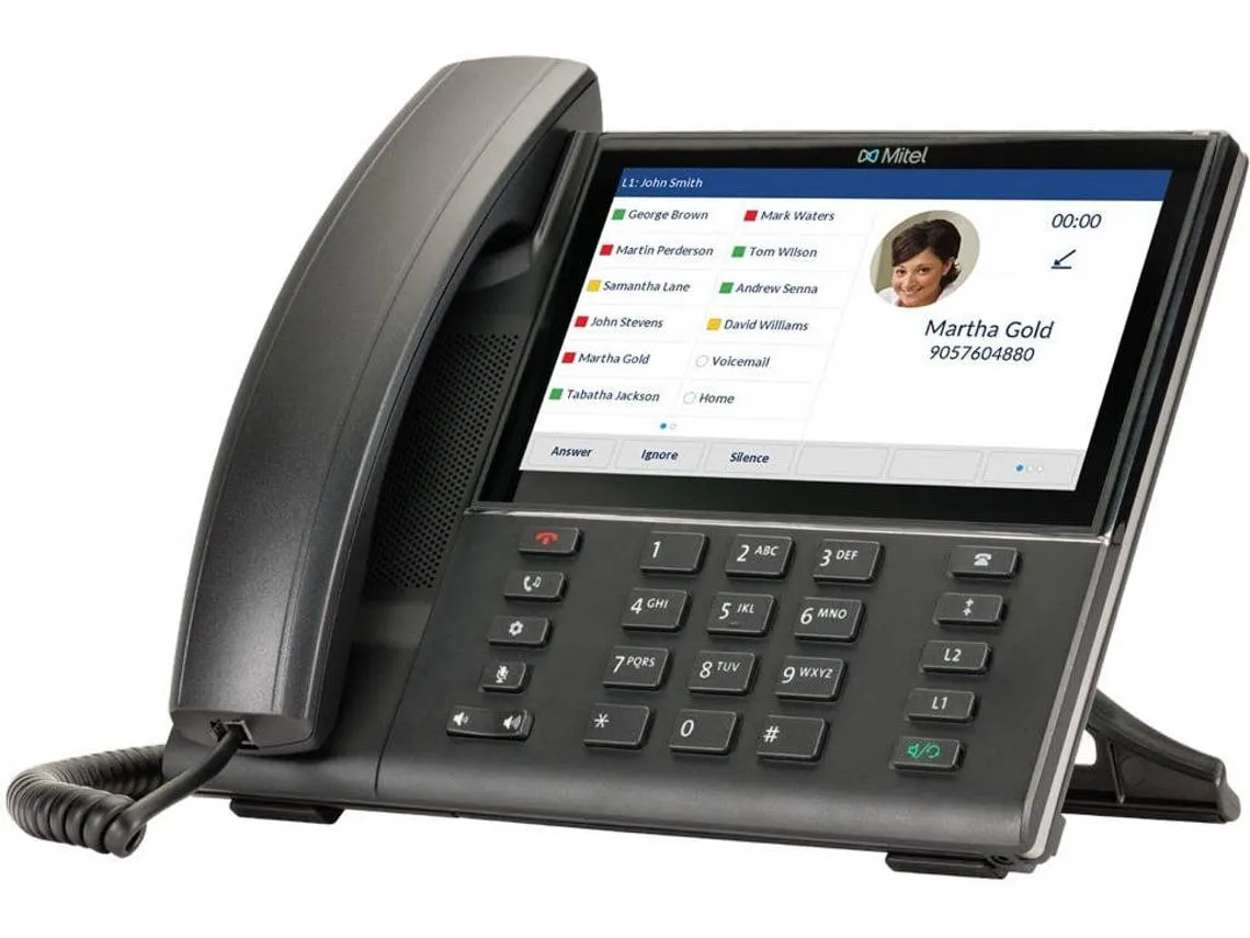Telefone MITEL 6873 SIP Preto