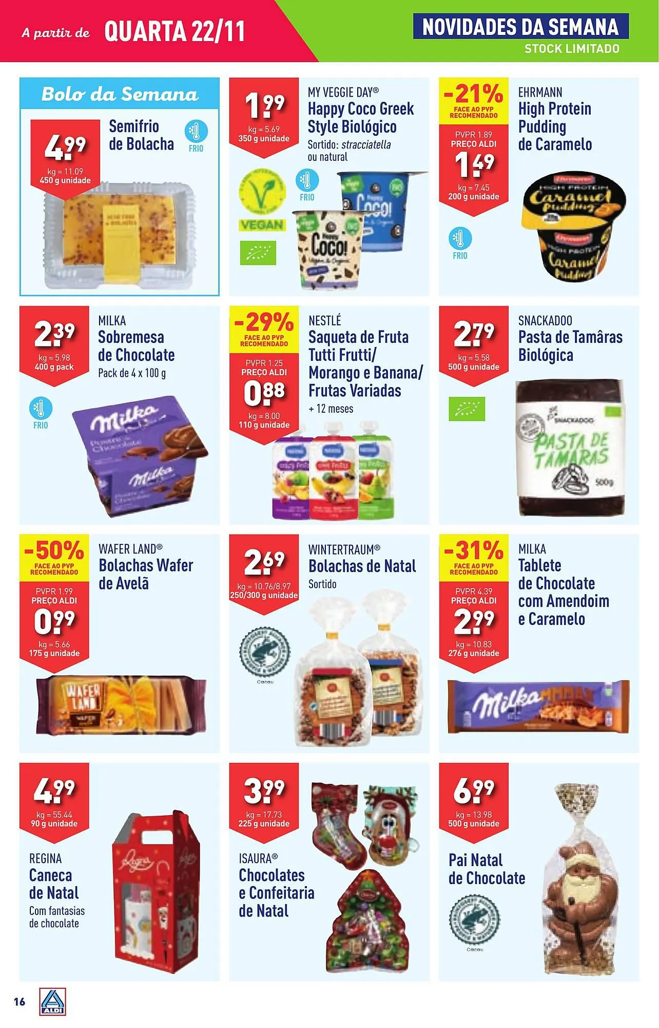 Folheto Folheto ALDI de 22 de novembro até 28 de novembro 2023 - Pagina 16