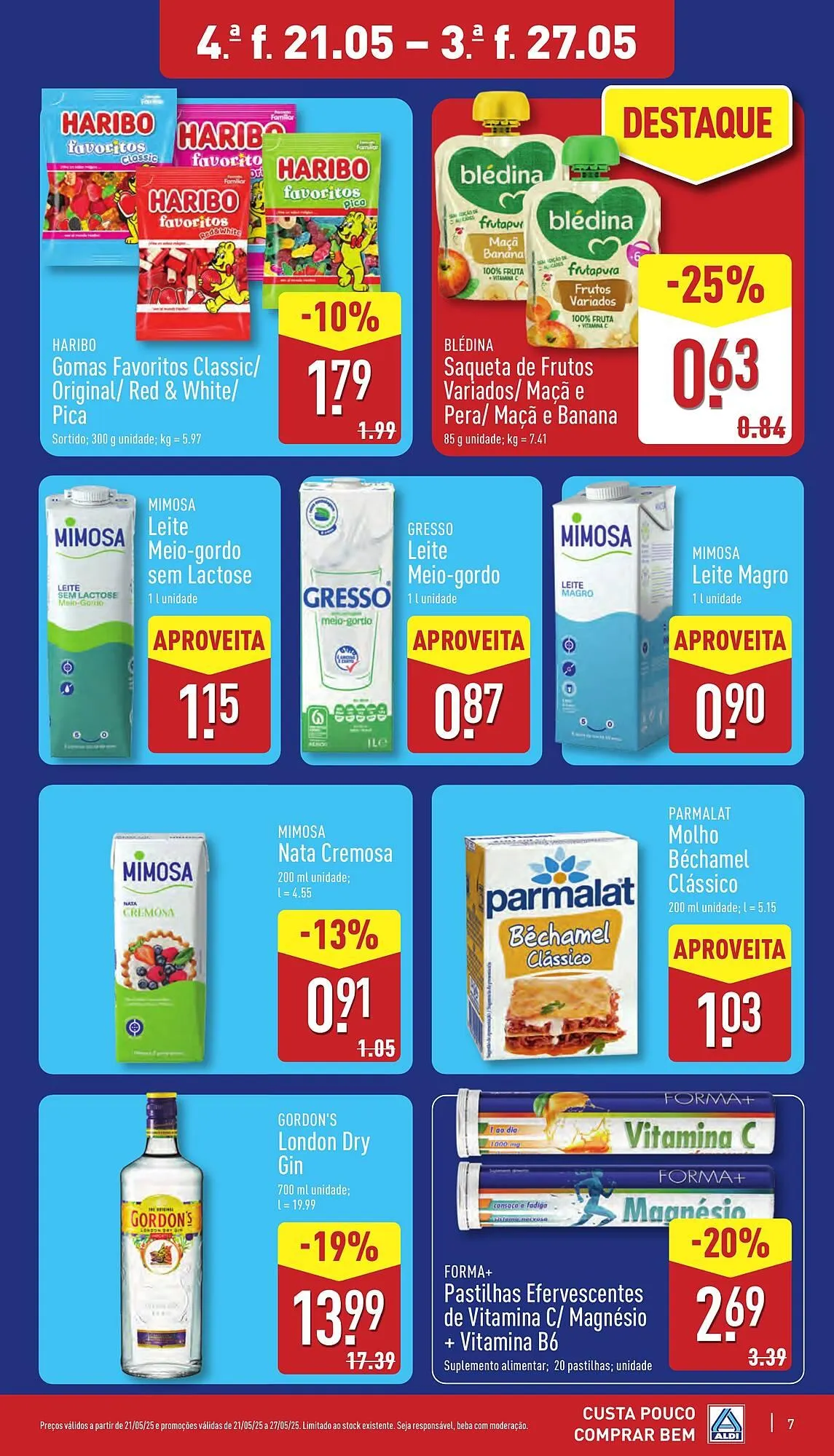 Folheto Folheto ALDI de 21 de maio até 27 de maio 2025 - Pagina 7
