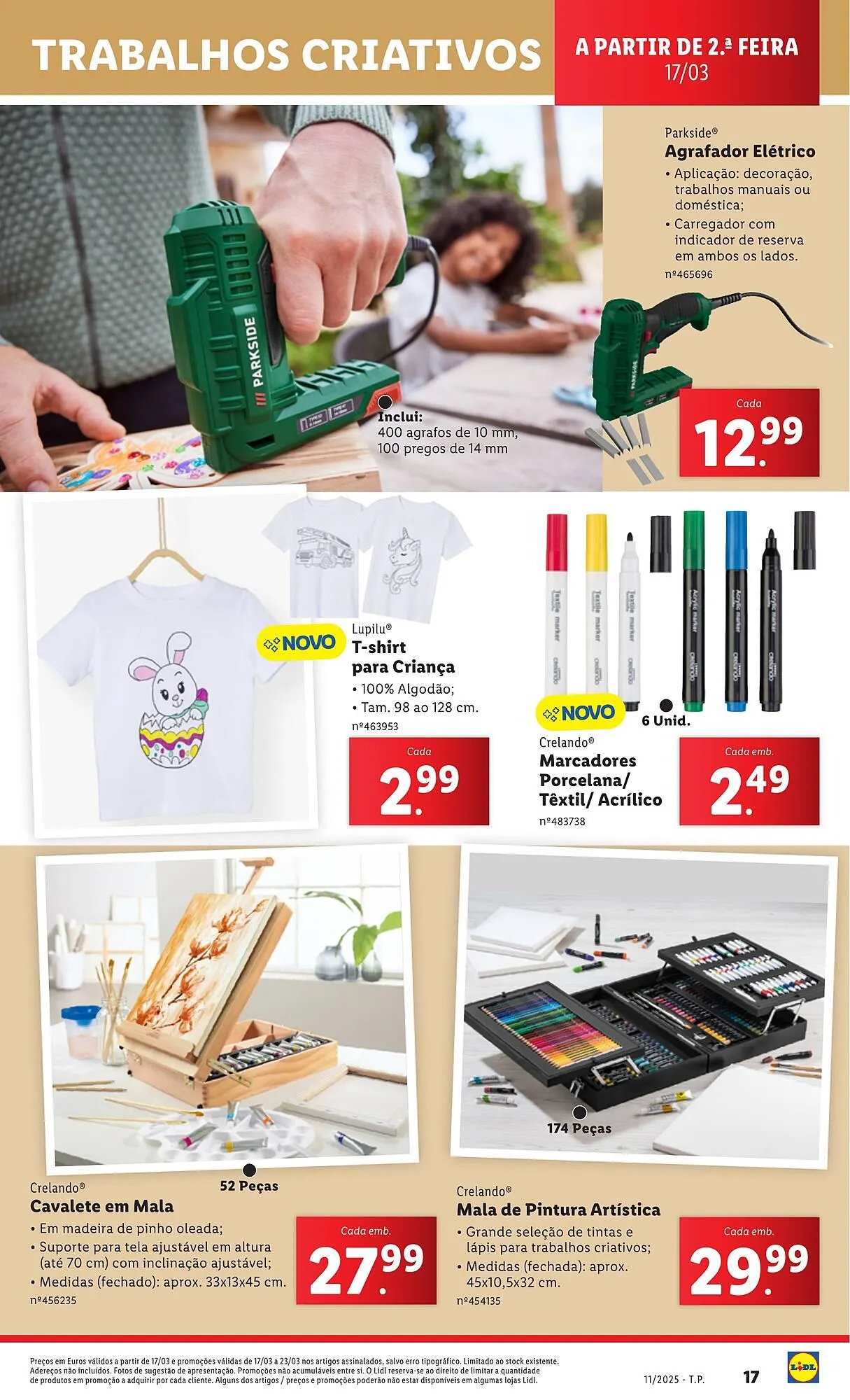 Folheto Folheto Lidl de 13 de março até 19 de março 2025 - Pagina 17