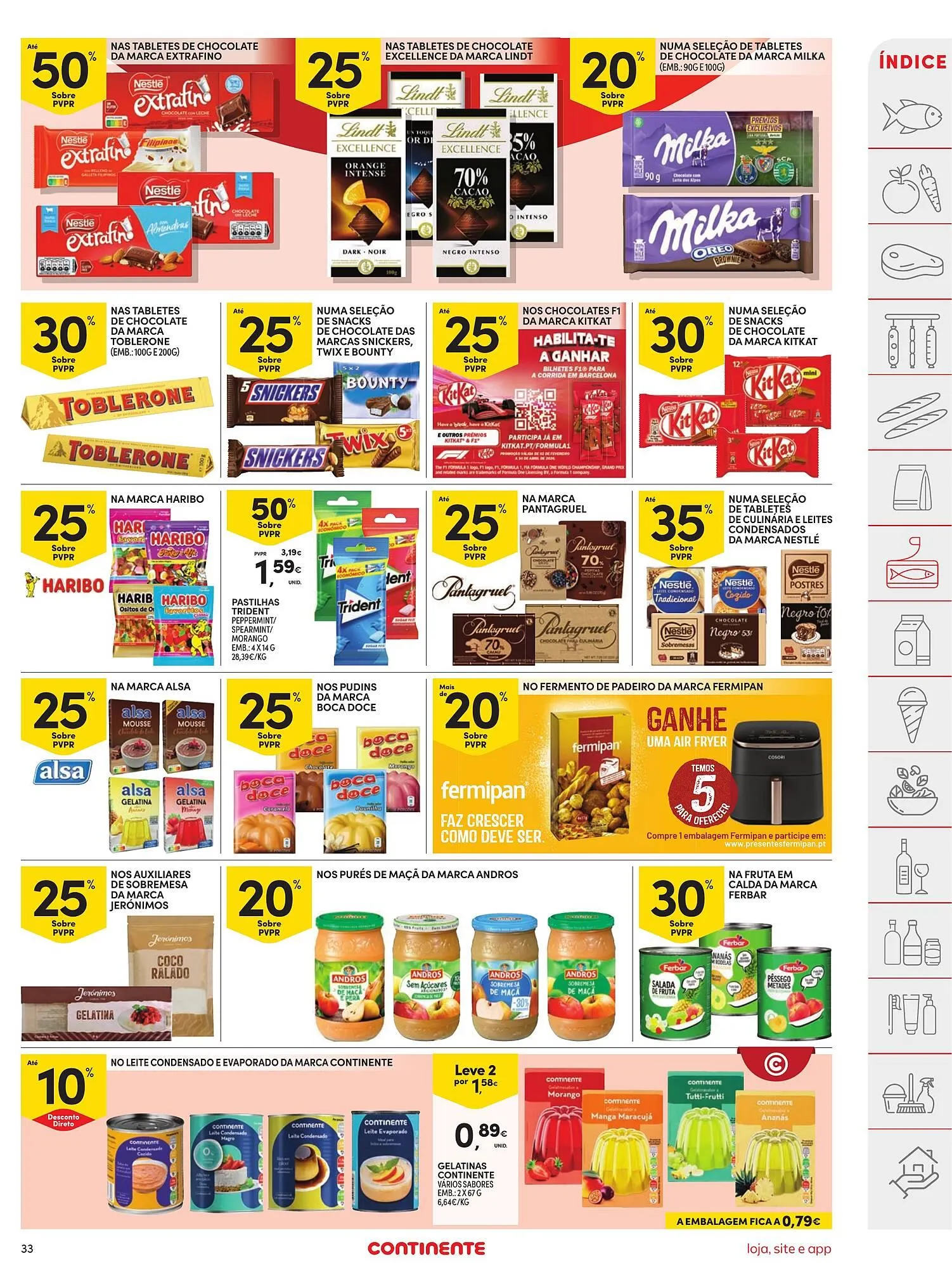 Folheto Folheto Continente de 31 de março até 6 de abril 2026 - Pagina 33