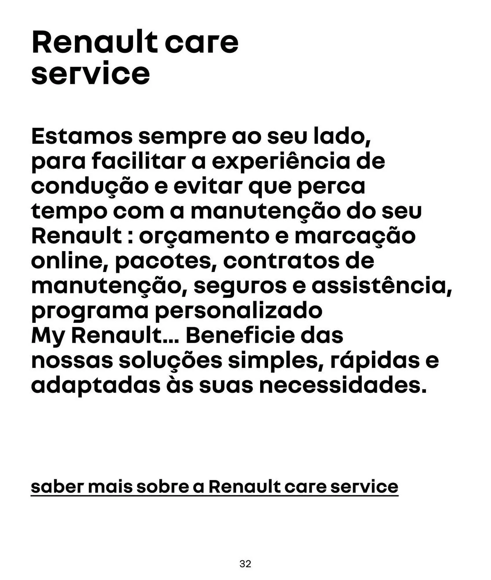 Folheto Folheto Renault de 19 de fevereiro até 31 de dezembro 2025 - Pagina 32