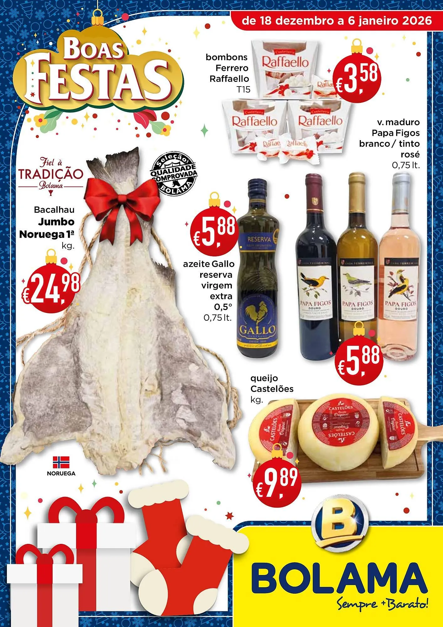 Folheto Folheto Bolama de 18 de dezembro até 6 de janeiro 2026 - Pagina 1