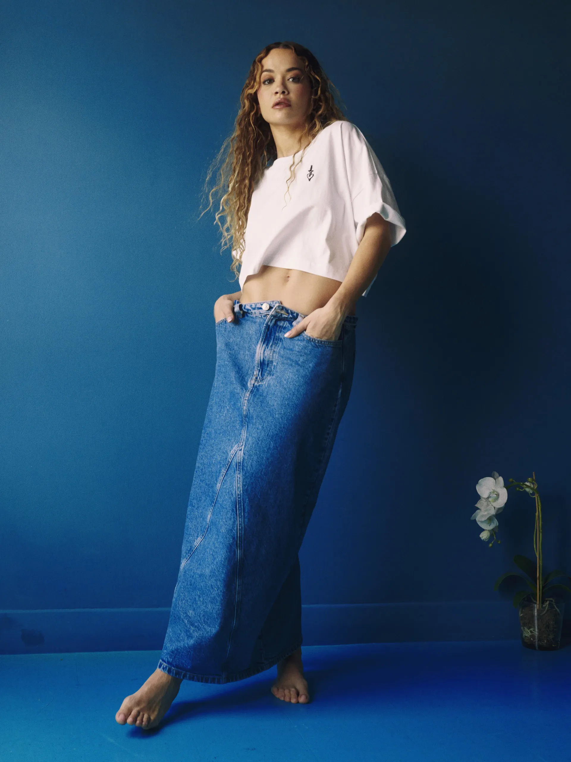 Saia maxi ganga Rita Ora