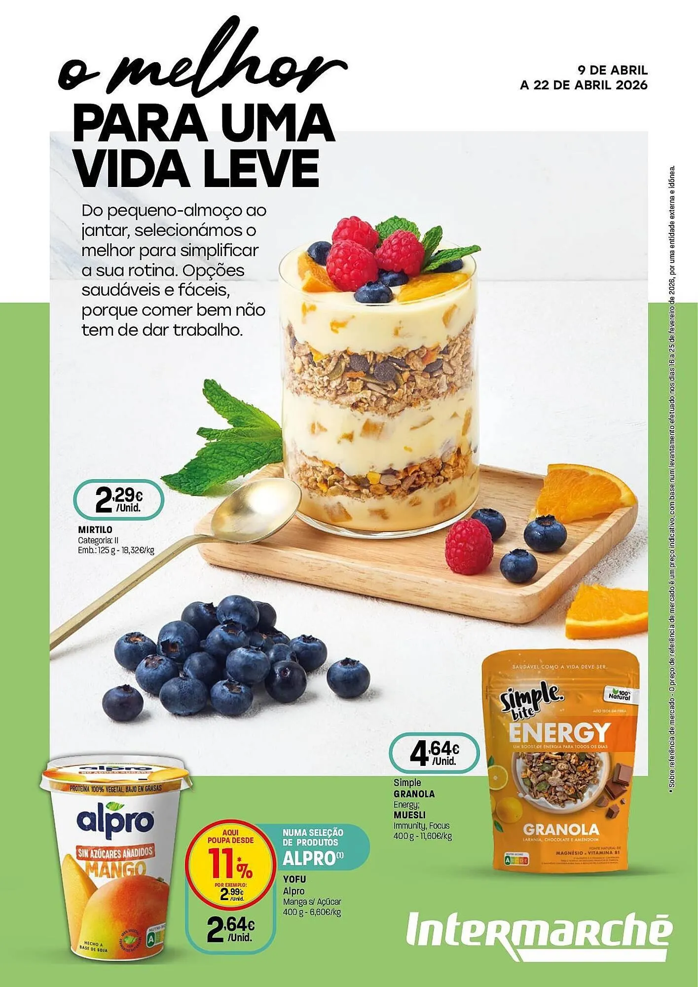 Folheto Folheto Intermarché de 9 de abril até 22 de abril 2026 - Pagina 1