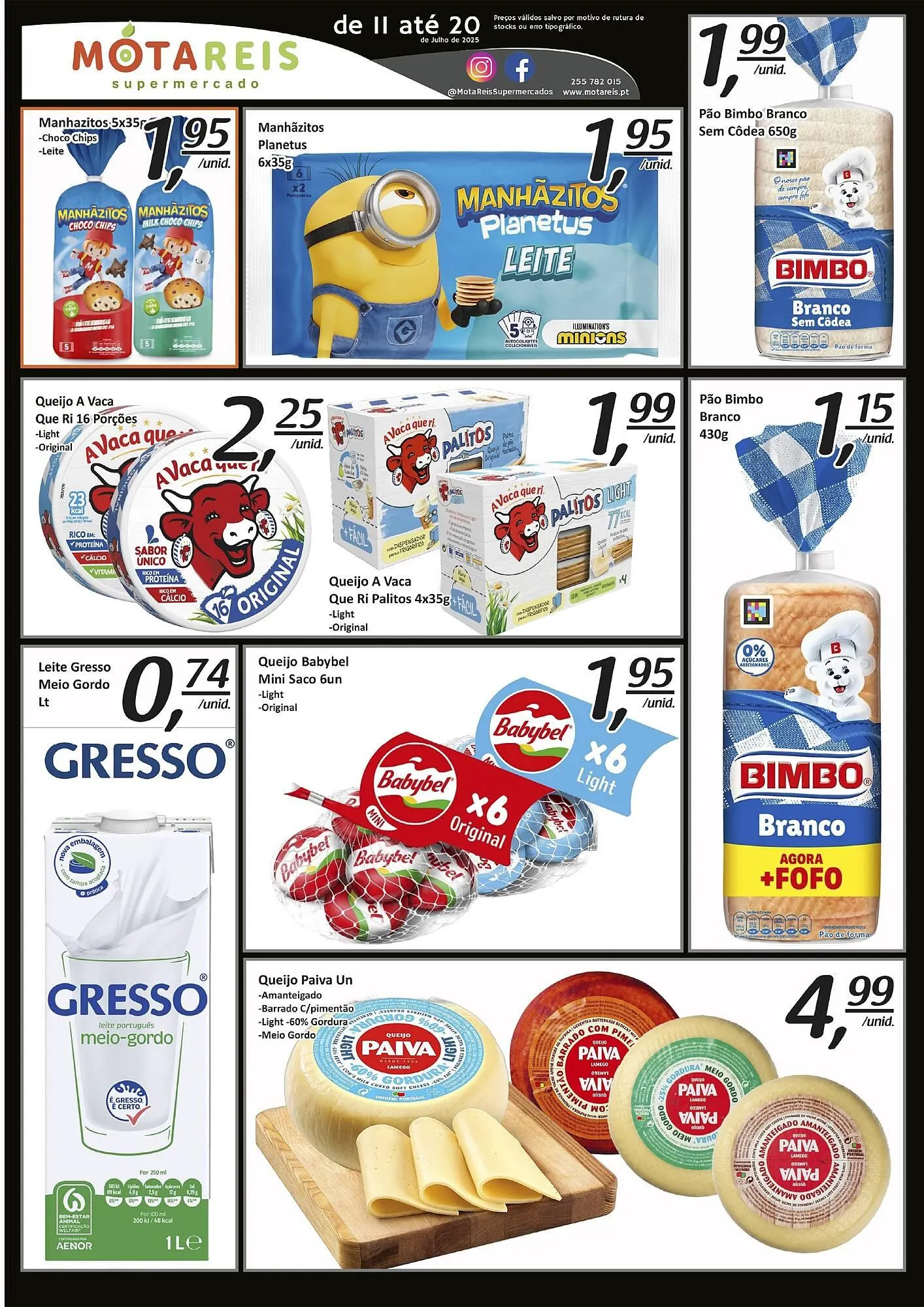 Folheto Mota Reis - 1