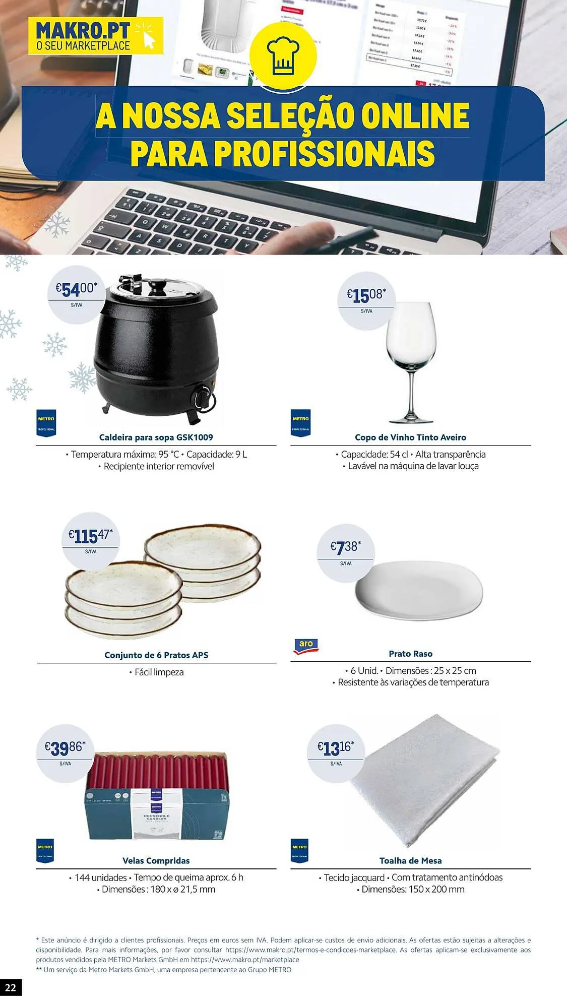Folheto Folheto Makro de 10 de novembro até 31 de dezembro 2023 - Pagina 22