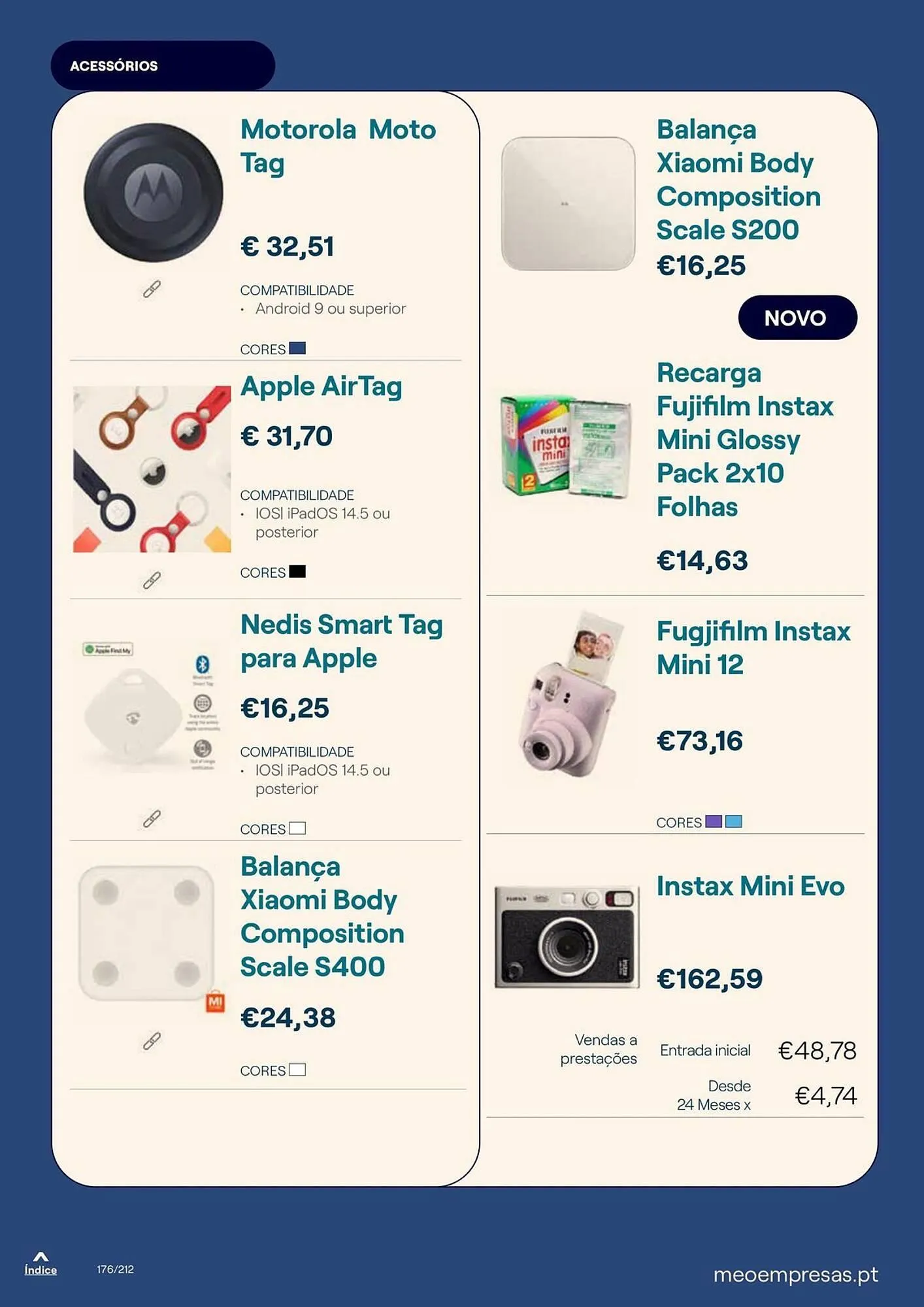 Folheto Catálogo MEO de 20 de outubro até 31 de dezembro 2025 - Pagina 176