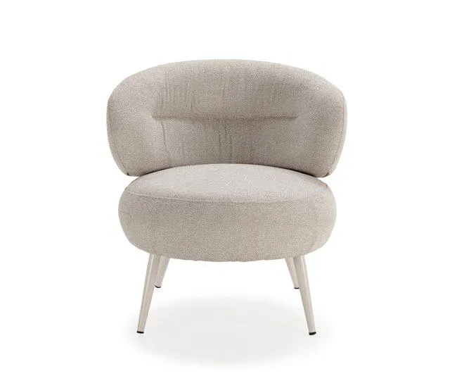 Cadeirão decorativo LIVA cor bege