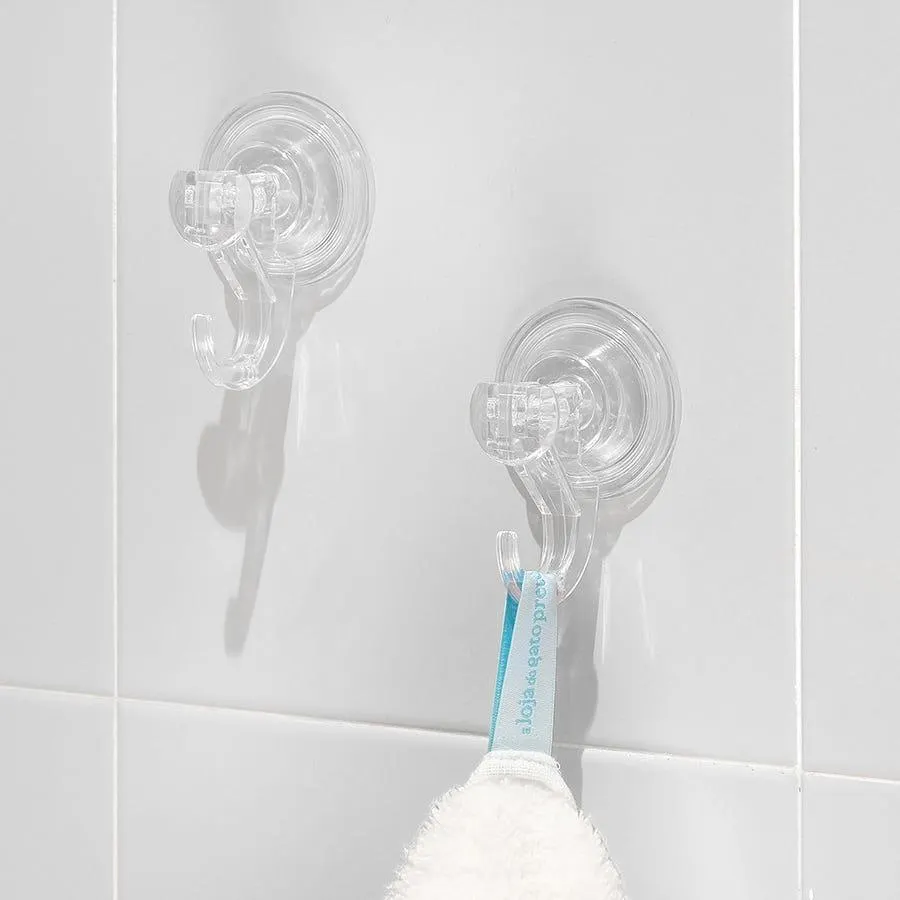 Cabide Acrílico com Ventosa (Conjunto de 2)