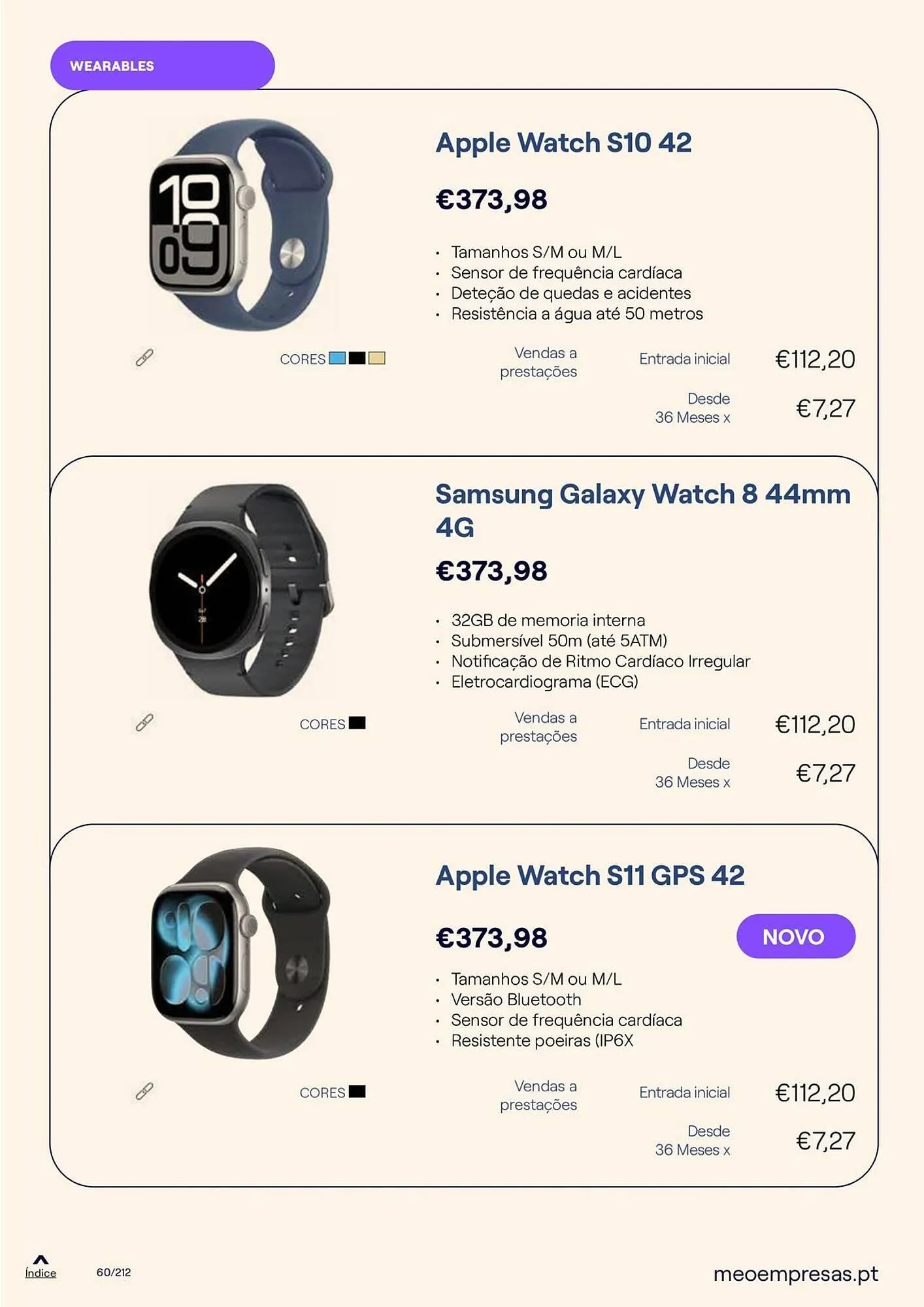 Folheto Catálogo MEO de 20 de outubro até 31 de dezembro 2025 - Pagina 60