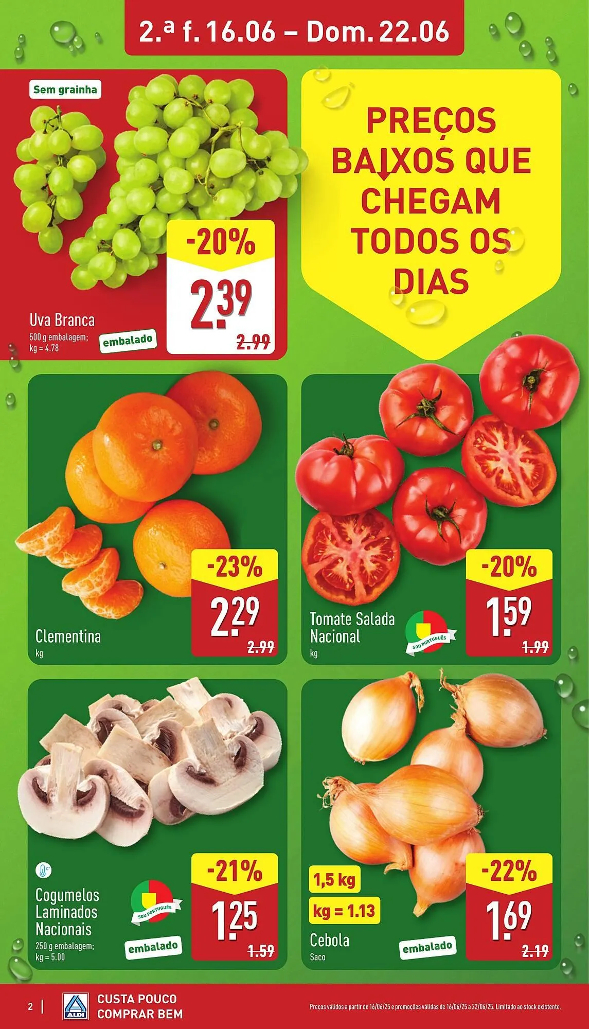 Folheto Folheto ALDI de 16 de junho até 22 de junho 2025 - Pagina 2