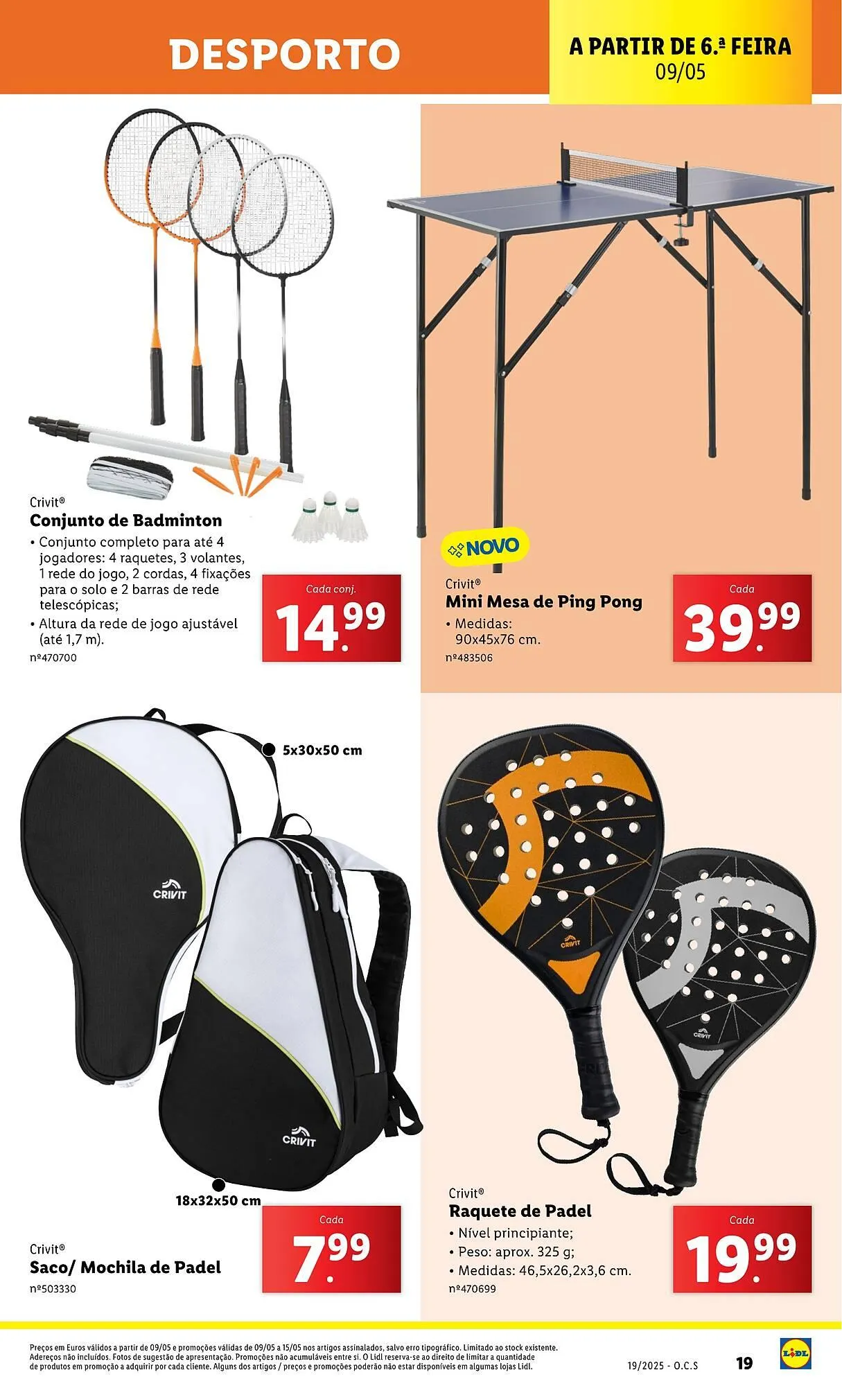 Folheto Folheto Lidl de 5 de maio até 11 de maio 2025 - Pagina 19