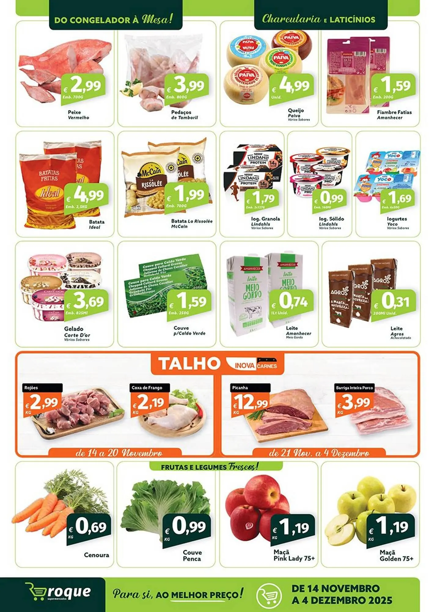 Folheto Folheto Roque Supermercados de 14 de novembro até 4 de dezembro 2025 - Pagina 2