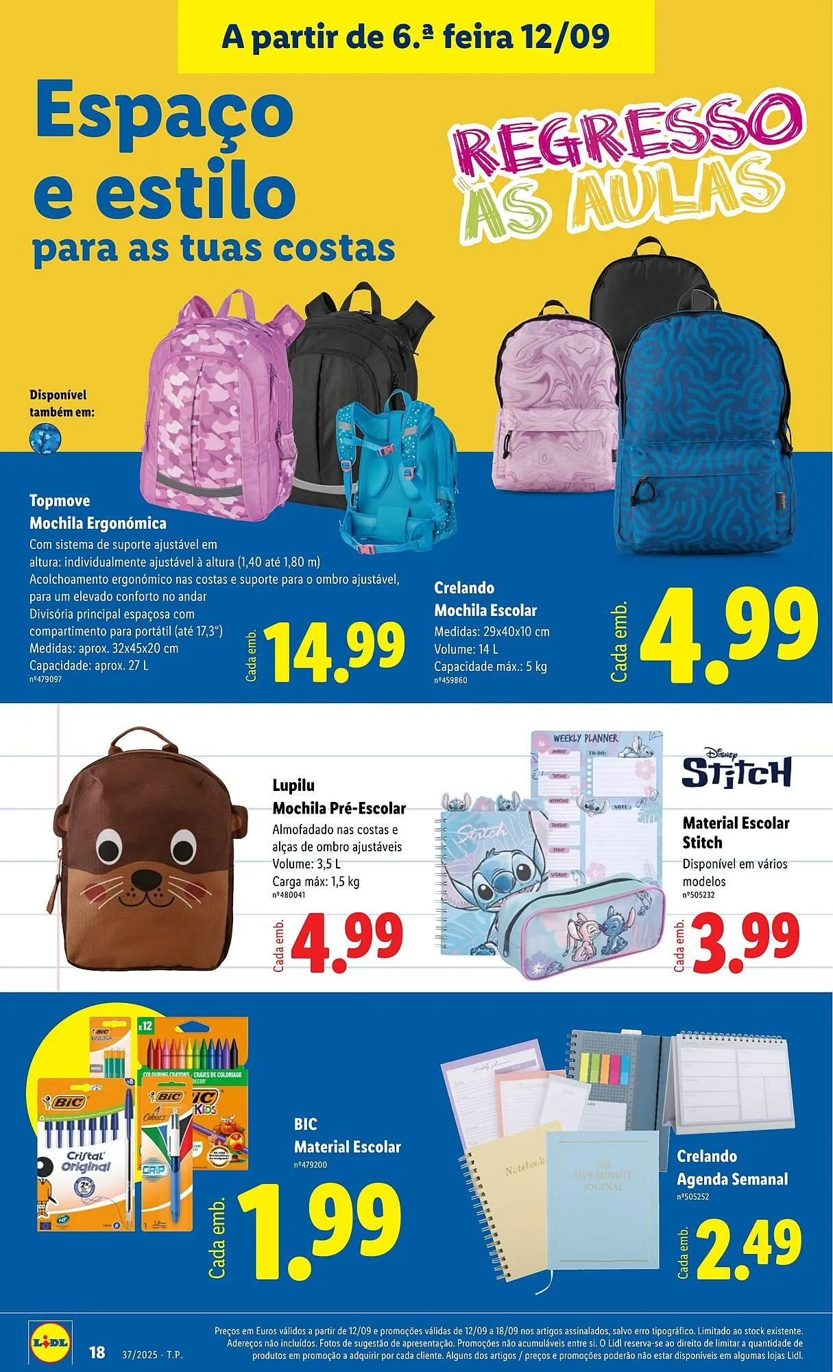 Folheto Folheto Lidl de 8 de setembro até 14 de setembro 2025 - Pagina 18