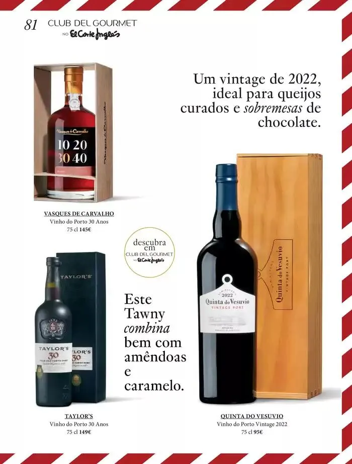 Folheto El Corte Inglés - gourmet magazine de 26 de novembro até 31 de dezembro 2024 - Pagina 81