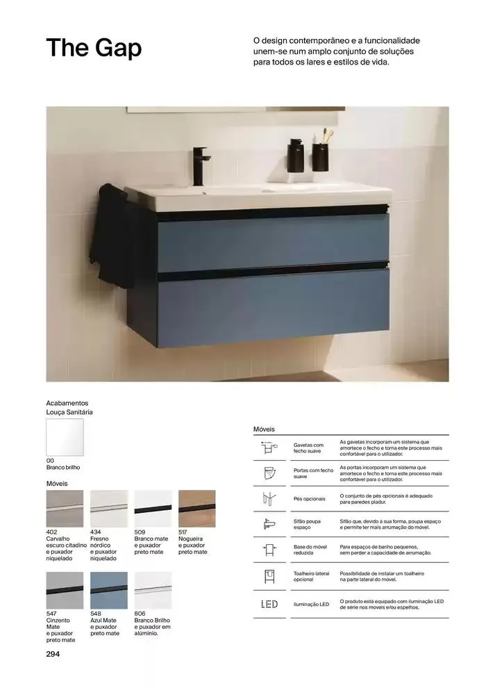 Folheto Soluções de Banho  de 6 de janeiro até 31 de dezembro 2025 - Pagina 296