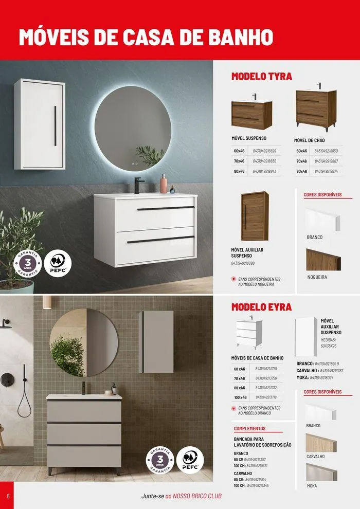 Folheto Catálogo de Casa De Banho de 8 de agosto até 31 de dezembro 2024 - Pagina 8
