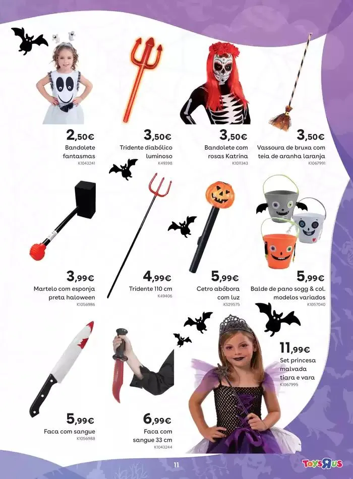Folheto HALLOWEEN de 1 de outubro até 31 de outubro 2024 - Pagina 11