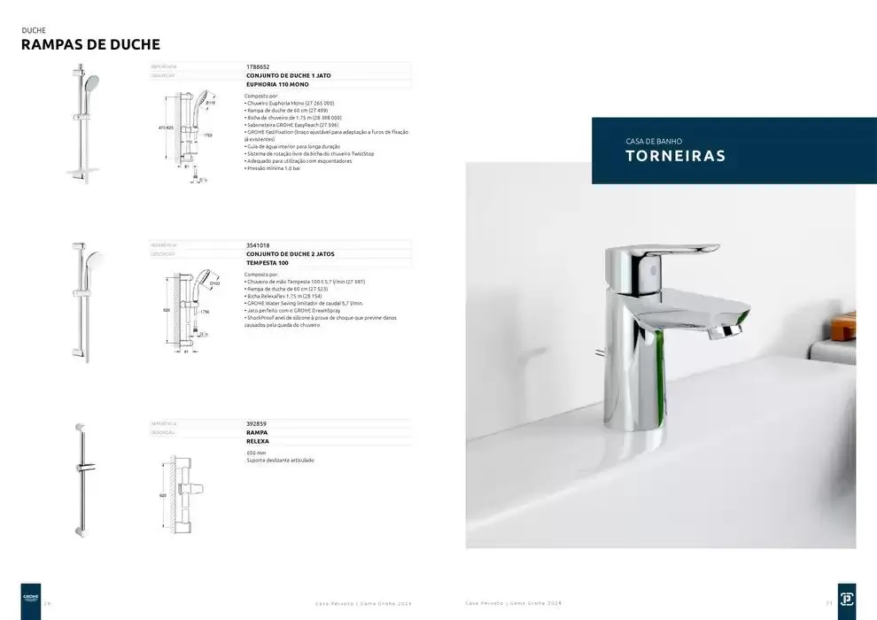 Folheto Catalogo gama grohe 2024 b 1 digital de 14 de novembro até 31 de dezembro 2024 - Pagina 11