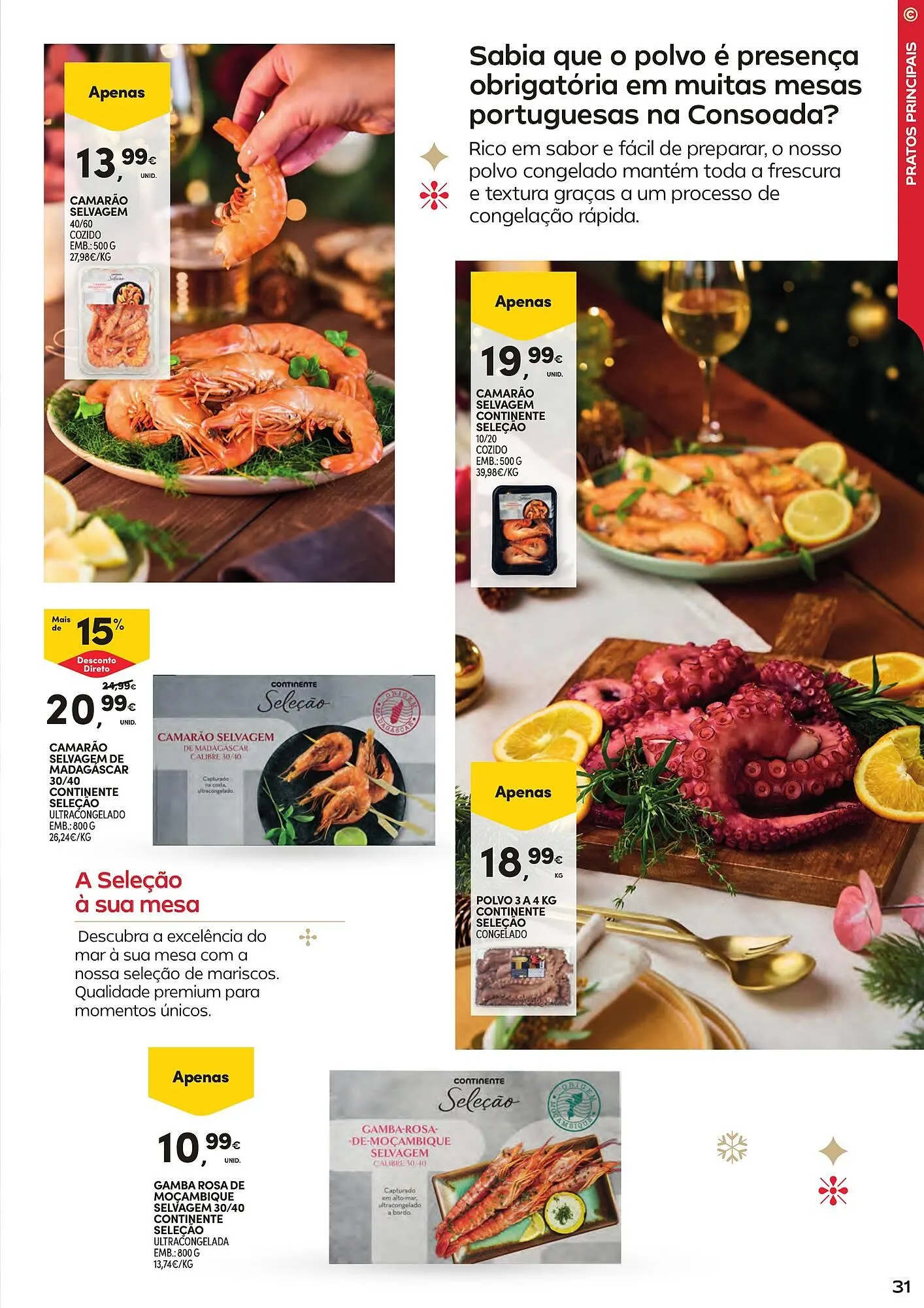 Folheto Folheto Continente de 18 de novembro até 24 de dezembro 2025 - Pagina 31