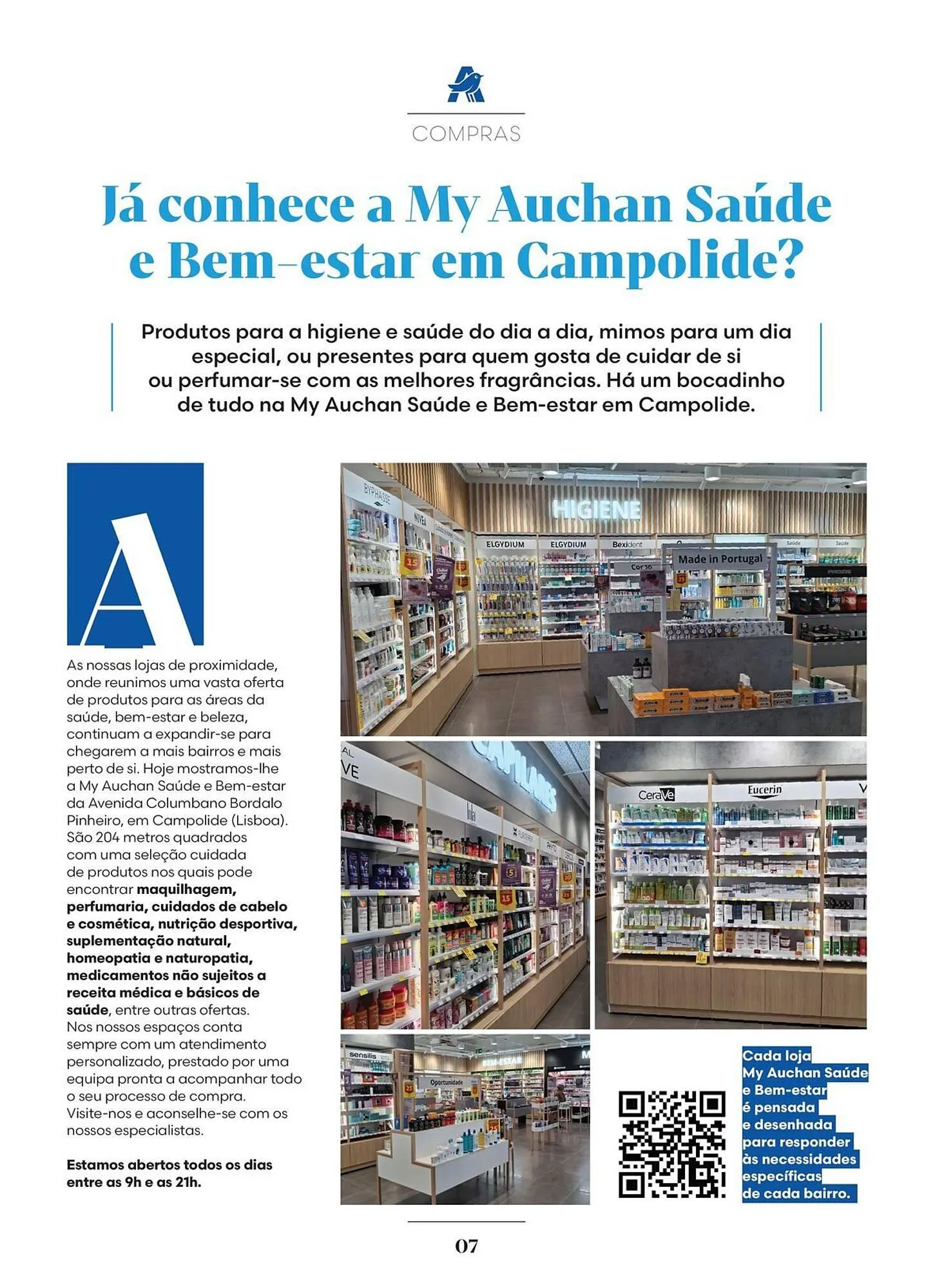 Folheto Folheto Auchan de 30 de abril até 31 de maio 2025 - Pagina 7