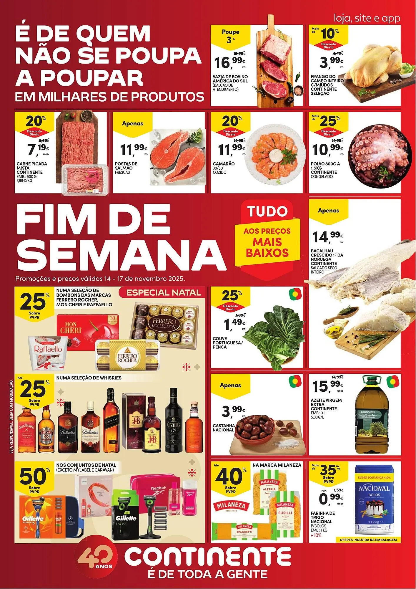 Folheto Continente - 1