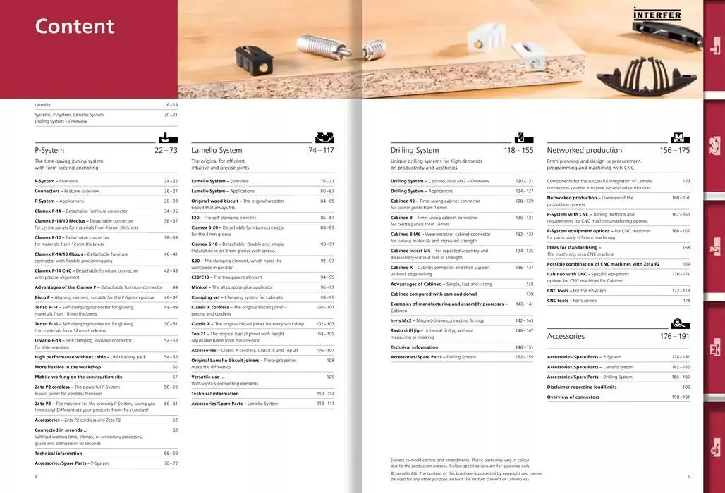 Folheto Novo! Catálogo Lamello 2025 de 6 de dezembro até 31 de dezembro 2025 - Pagina 3