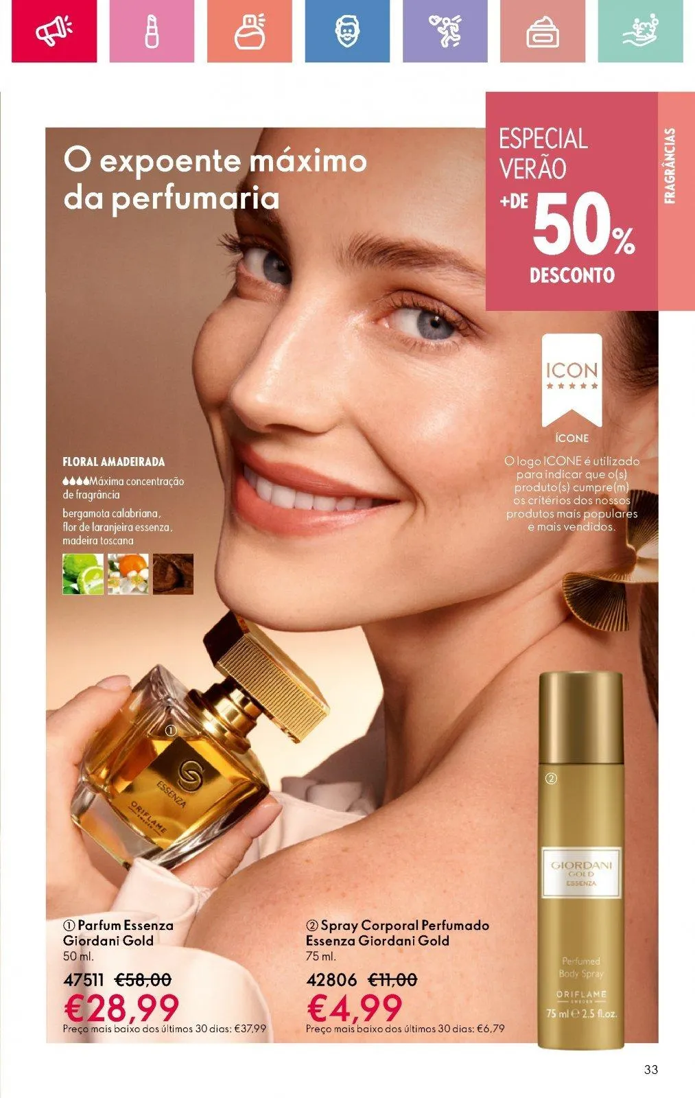 Folheto Folheto de Oriflame até 05.07.2025 de 18 de junho até 5 de julho 2025 - Pagina 33