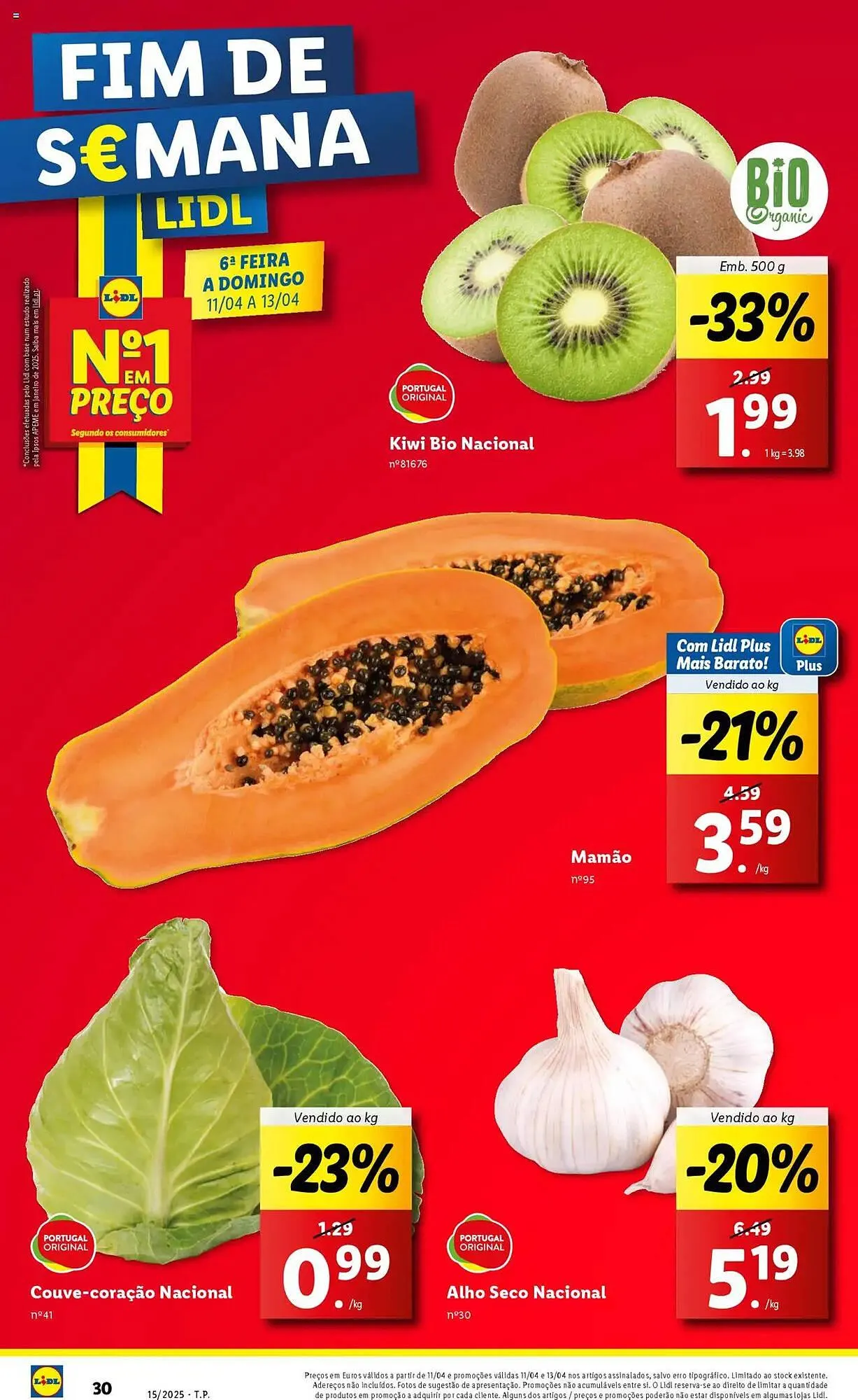 Folheto Folheto Lidl de 7 de abril até 13 de abril 2025 - Pagina 30