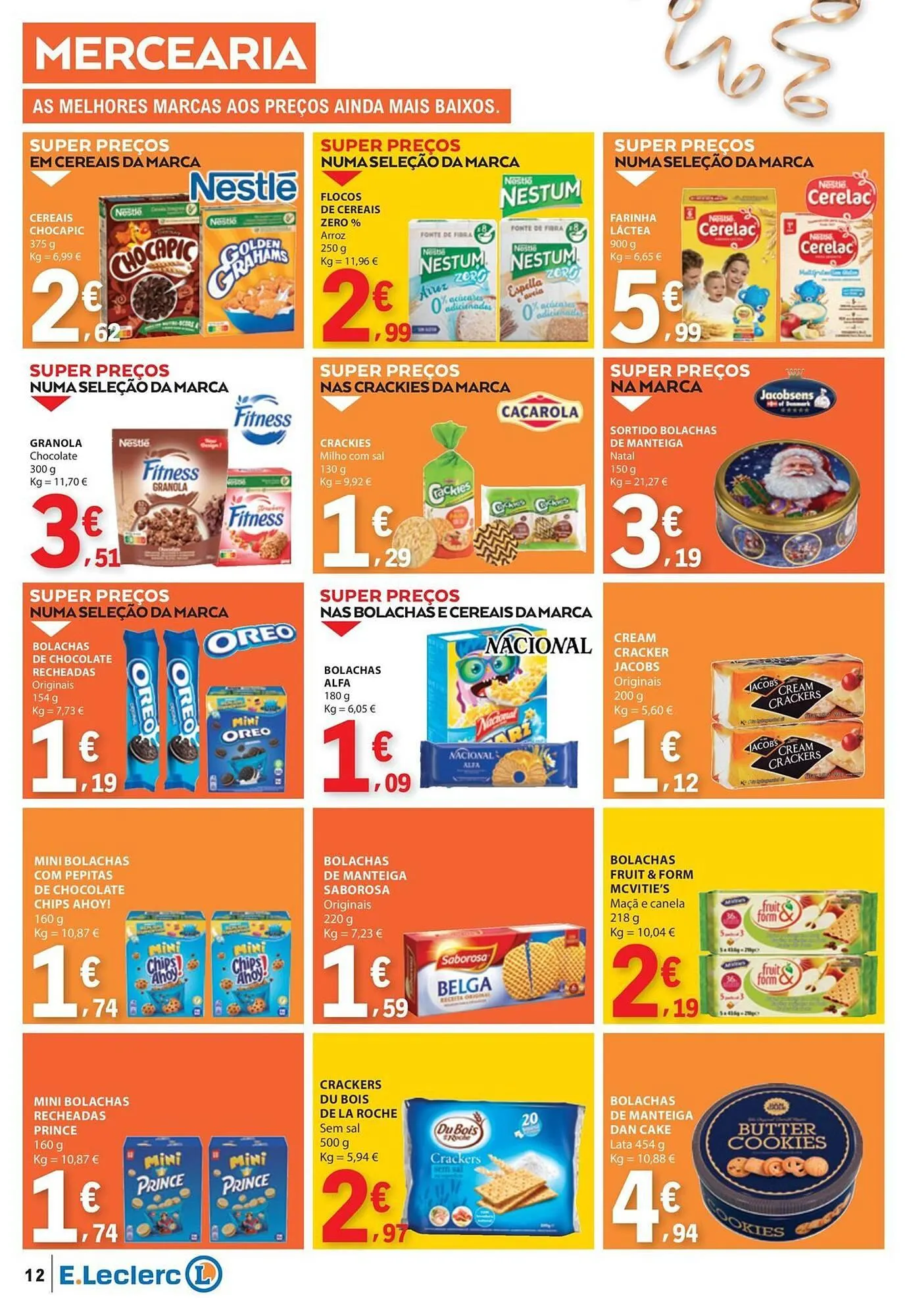 Folheto Folheto E.Leclerc de 30 de dezembro até 31 de dezembro 2025 - Pagina 12