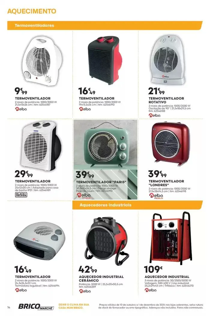 Folheto F#14 Catálogo de Aquecimento 24p Nacional de 10 de outubro até 1 de dezembro 2024 - Pagina 14