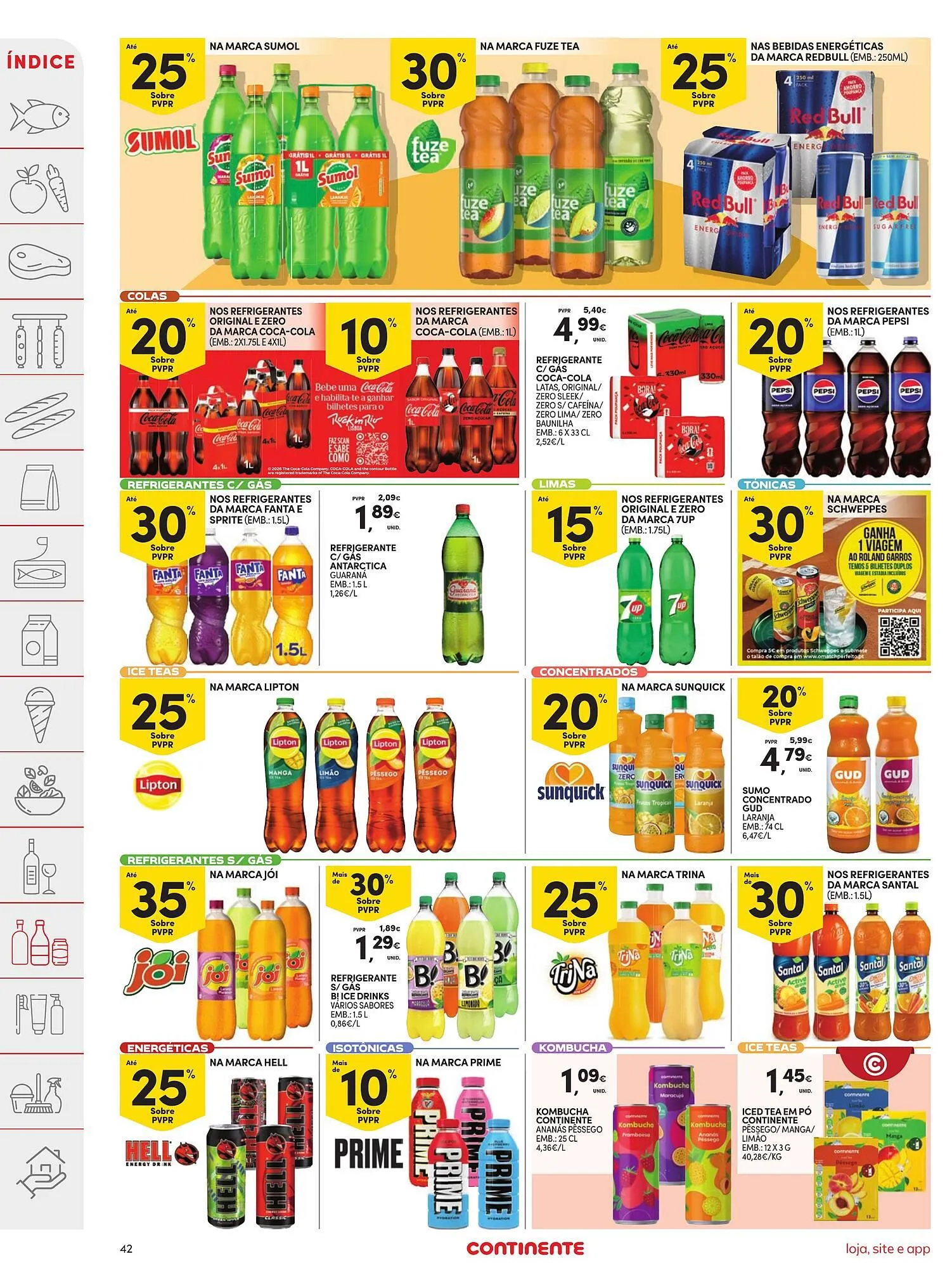 Folheto Folheto Continente de 31 de março até 6 de abril 2026 - Pagina 42