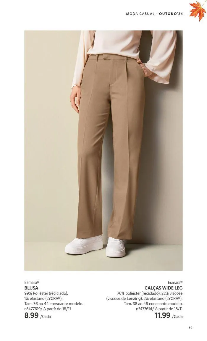 Folheto Esmara de 16 de setembro até 20 de novembro 2024 - Pagina 39